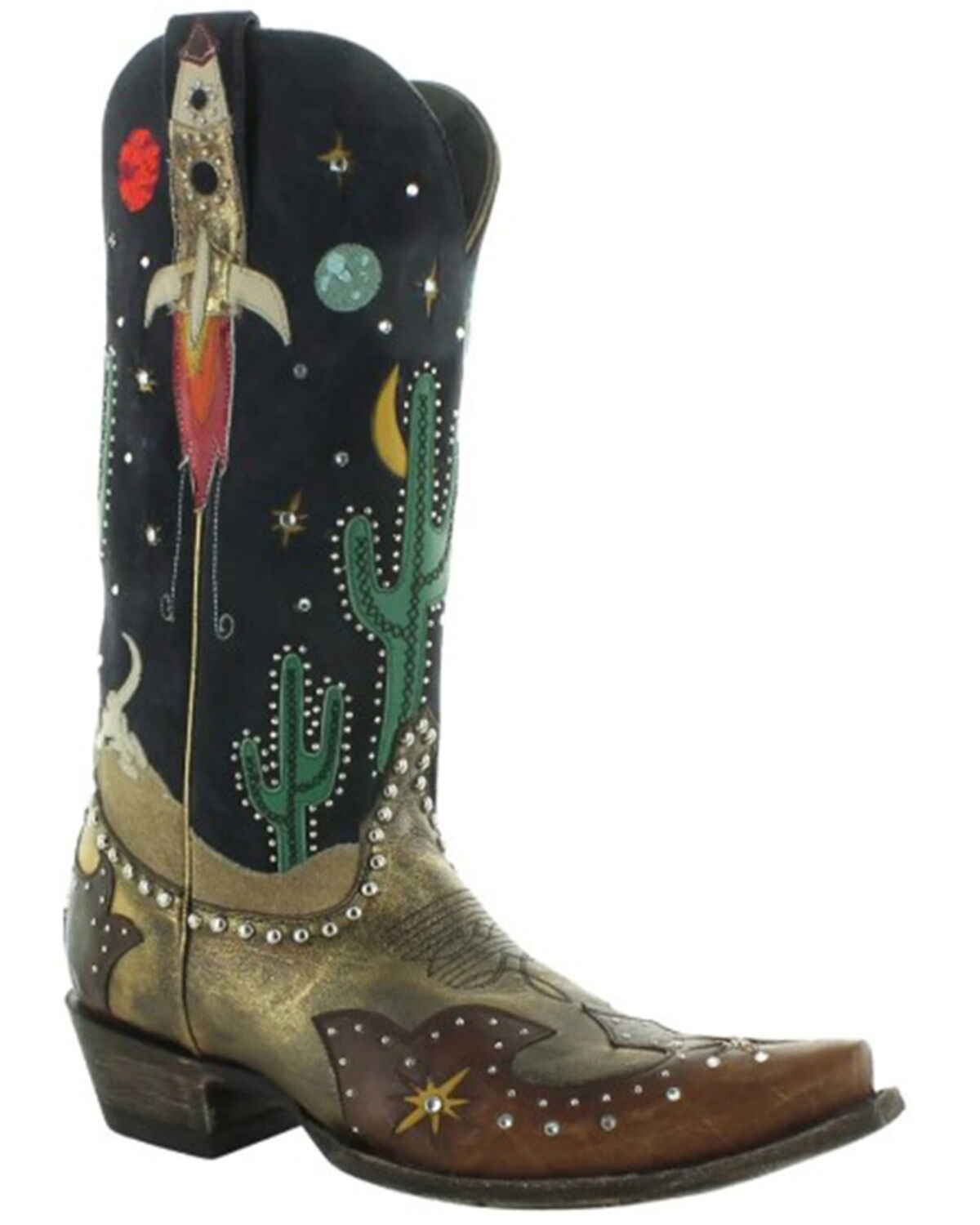 Women's Old Gringo Galactic Buckaroo Western Boots - Snip Toe