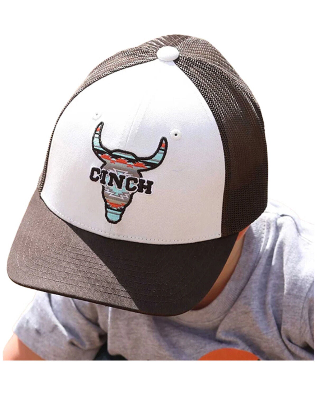 Boys' Cinch Logo Patch Ball Cap