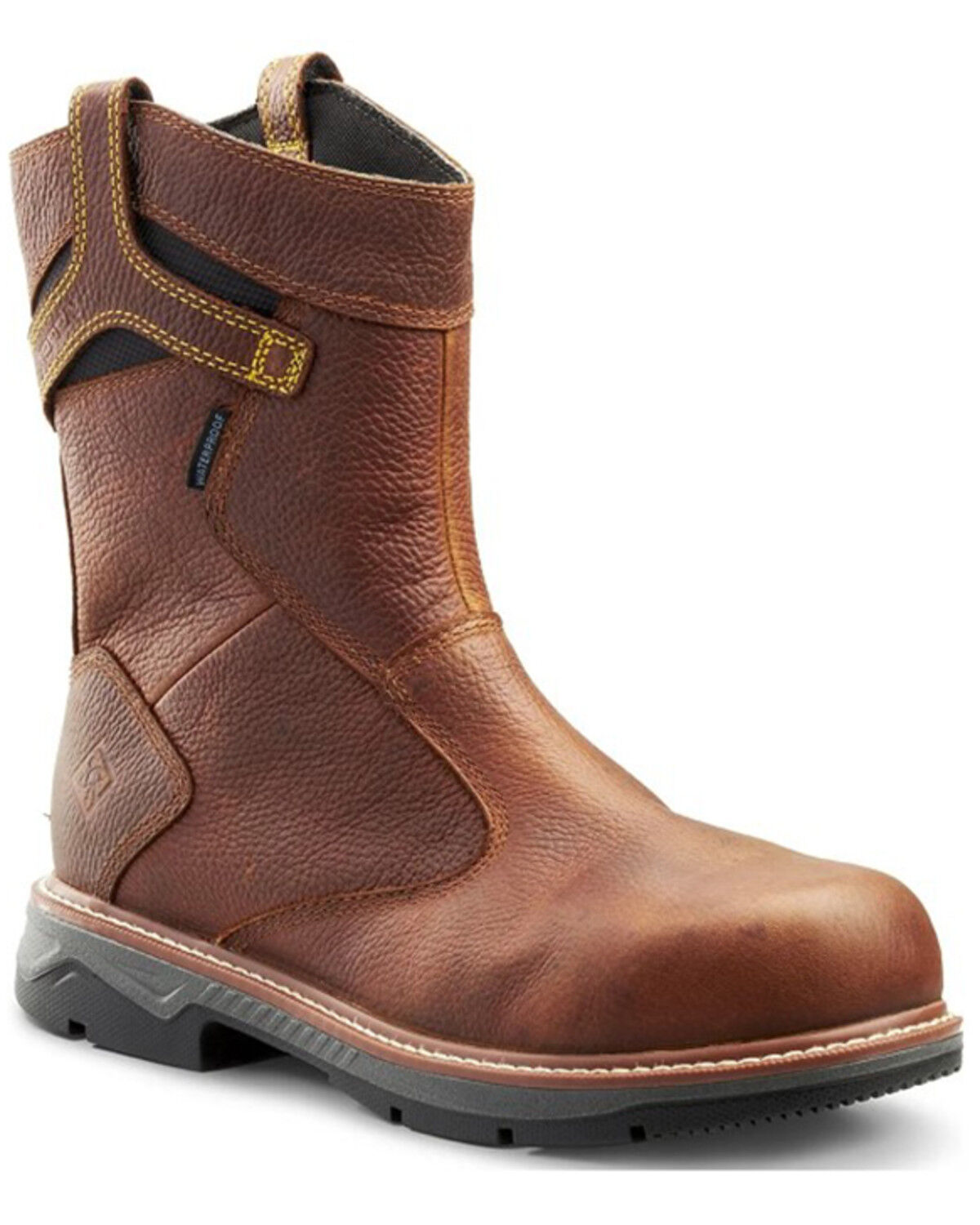 Men's Kodiak 8" Patton Waterproof Wellington Work Boots - Aluminum Toe