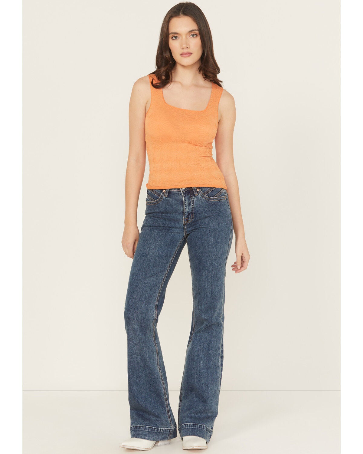 Women's Rock & Roll Denim Trouser Stretch Denim Jeans