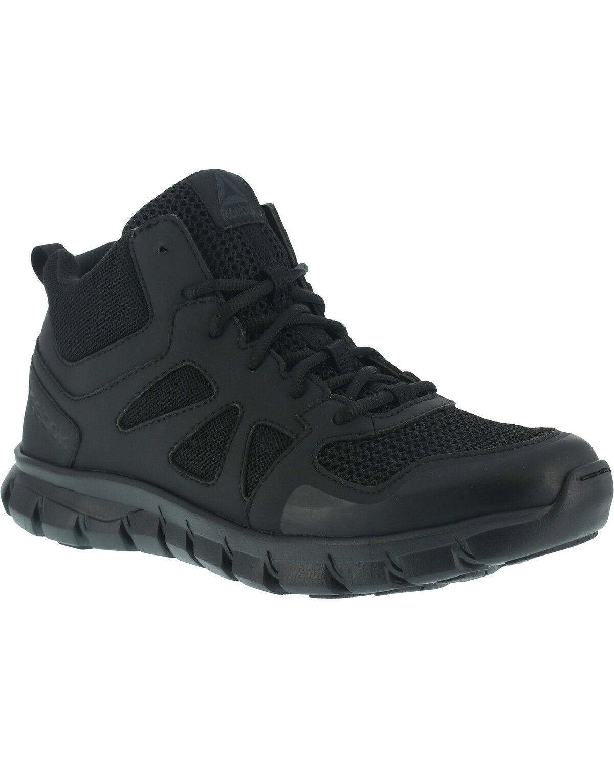 Men's Reebok Sublite Cushion Tactical Mid Shoes - Soft Toe
