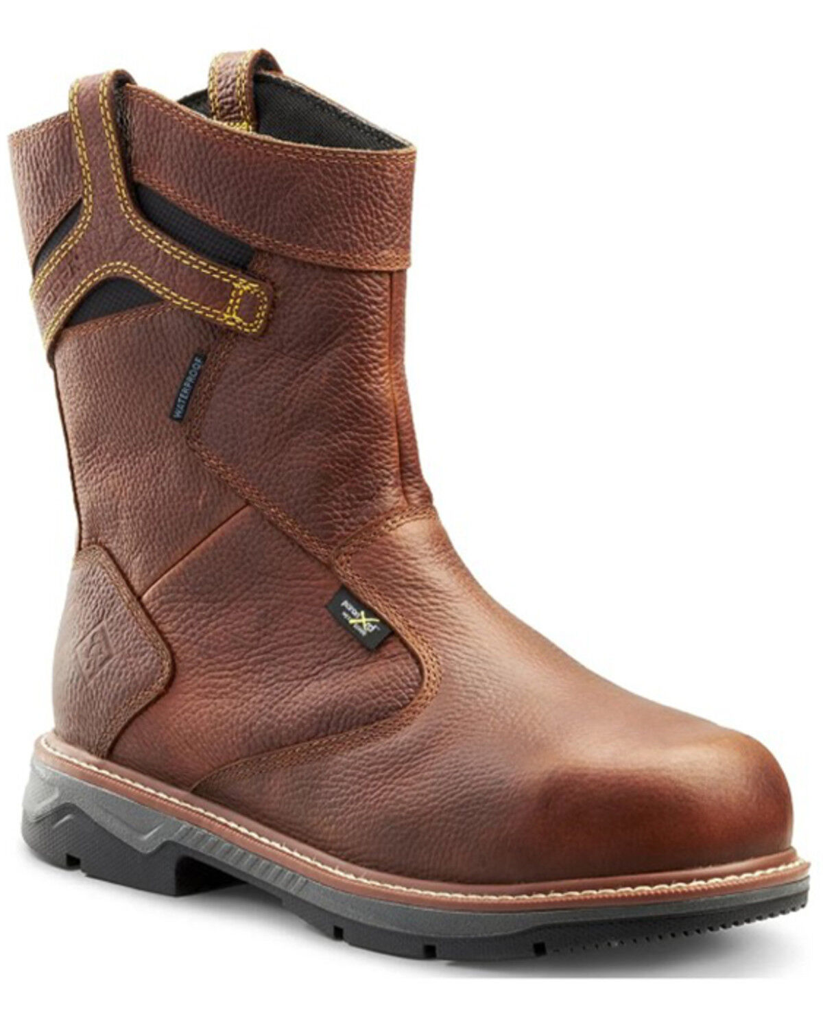 Men's Kodiak 8" Patton Wellington Metguard Waterproof Work Boots - Alu