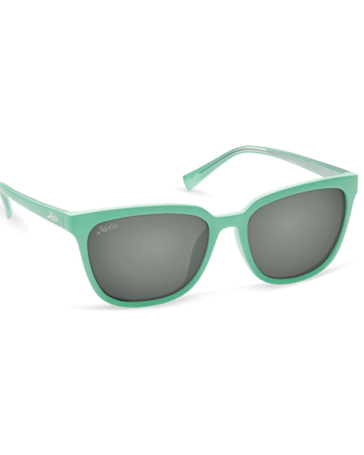 Women's Hobie Monica Aqua Satin & Gray Polarized Sunglasses