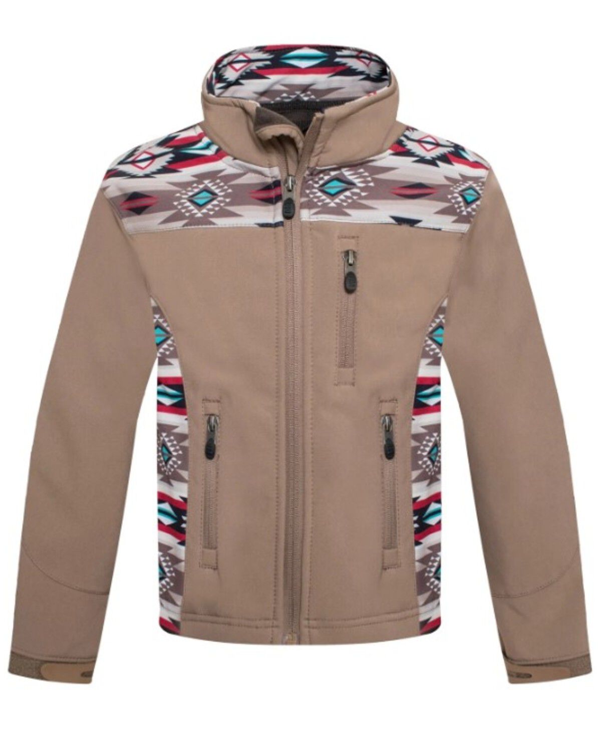 Boys' Rodeo Clothing Southwestern Print Softshell Jacket