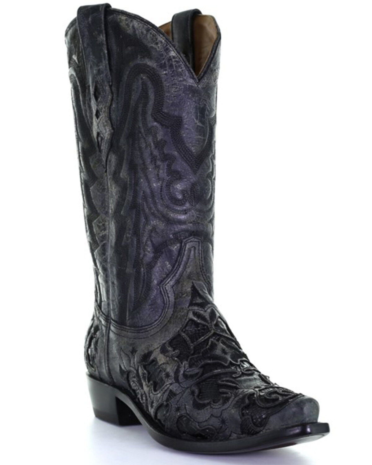 Men's Corral Exotic Alligator Western Boots - Snip Toe