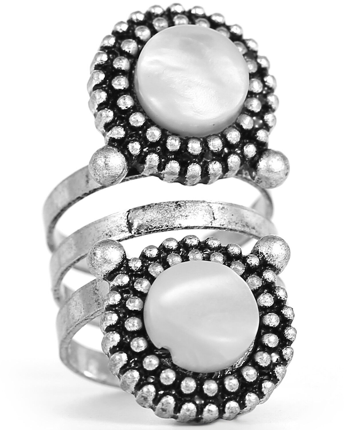 Women's Cowgirl Confetti Shell Collector Ring