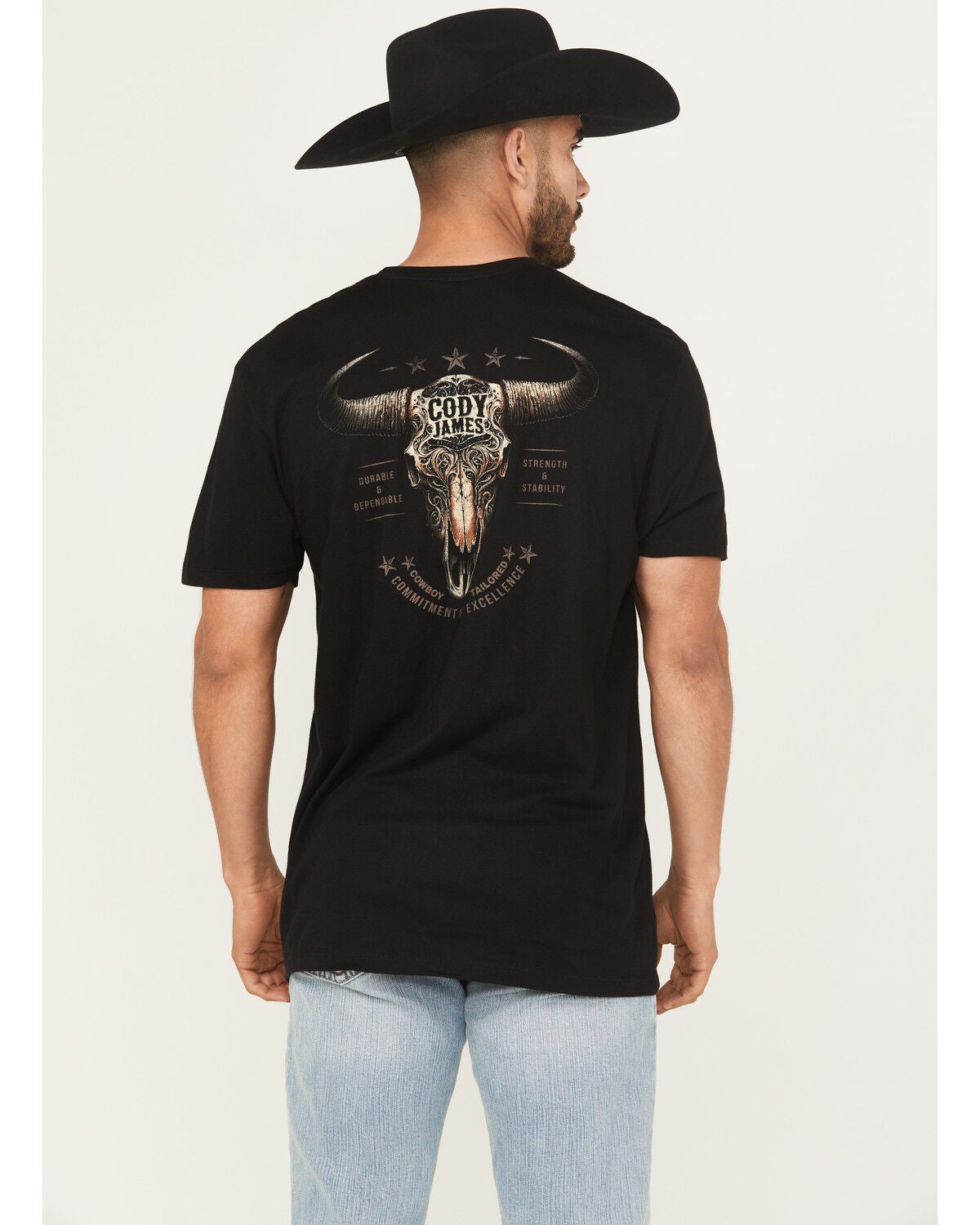 Men's Cody James Skull Bold Short Sleeve T-Shirt