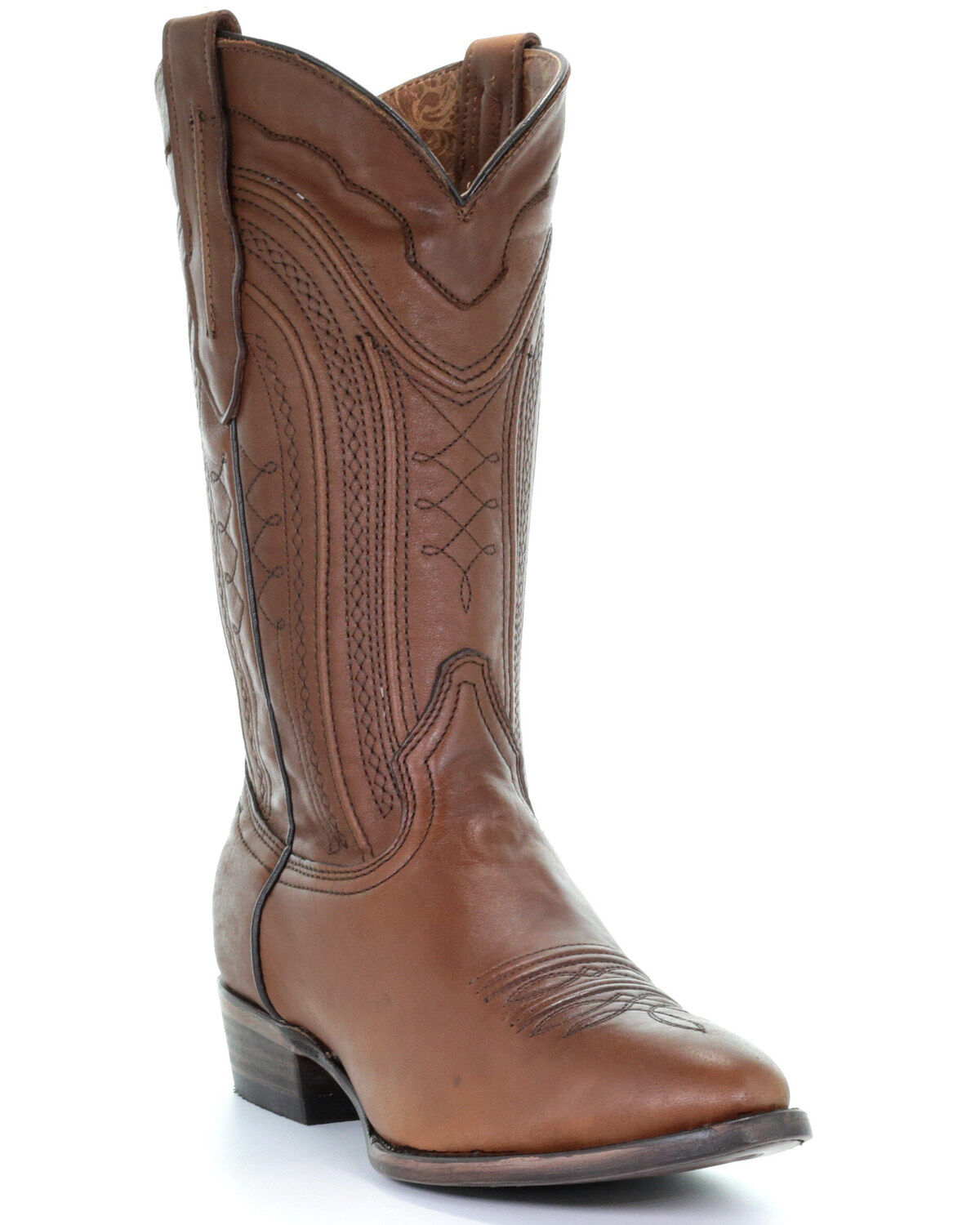 Men's Corral Cognac Western Boots - Round Toe