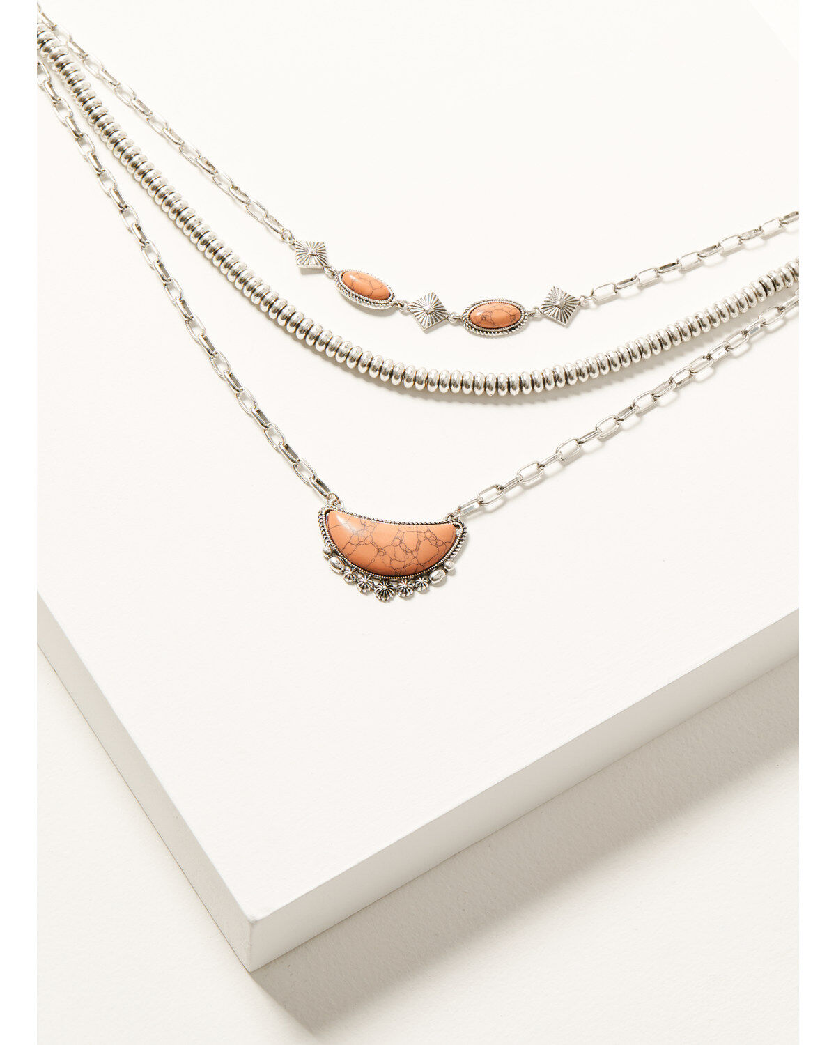 Women's Shyanne Stone Statement Layered Necklace