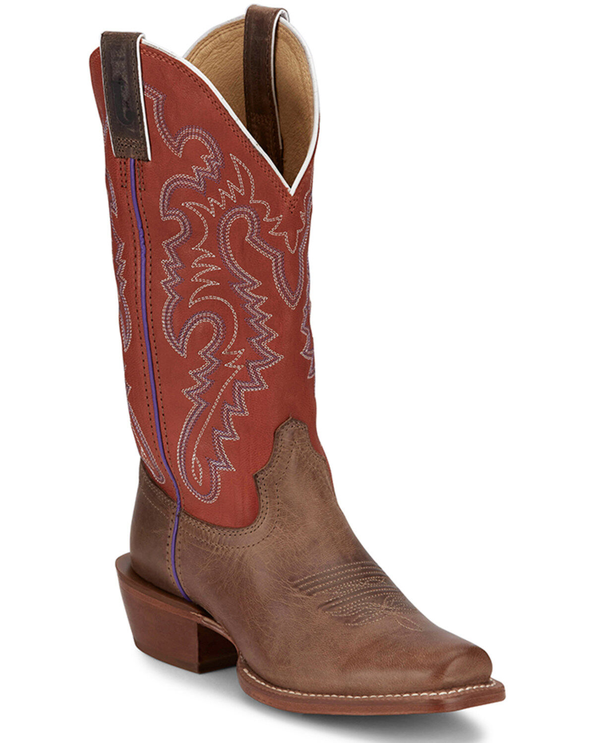 Women's Justin Breaking News Western Boots - Square Toe