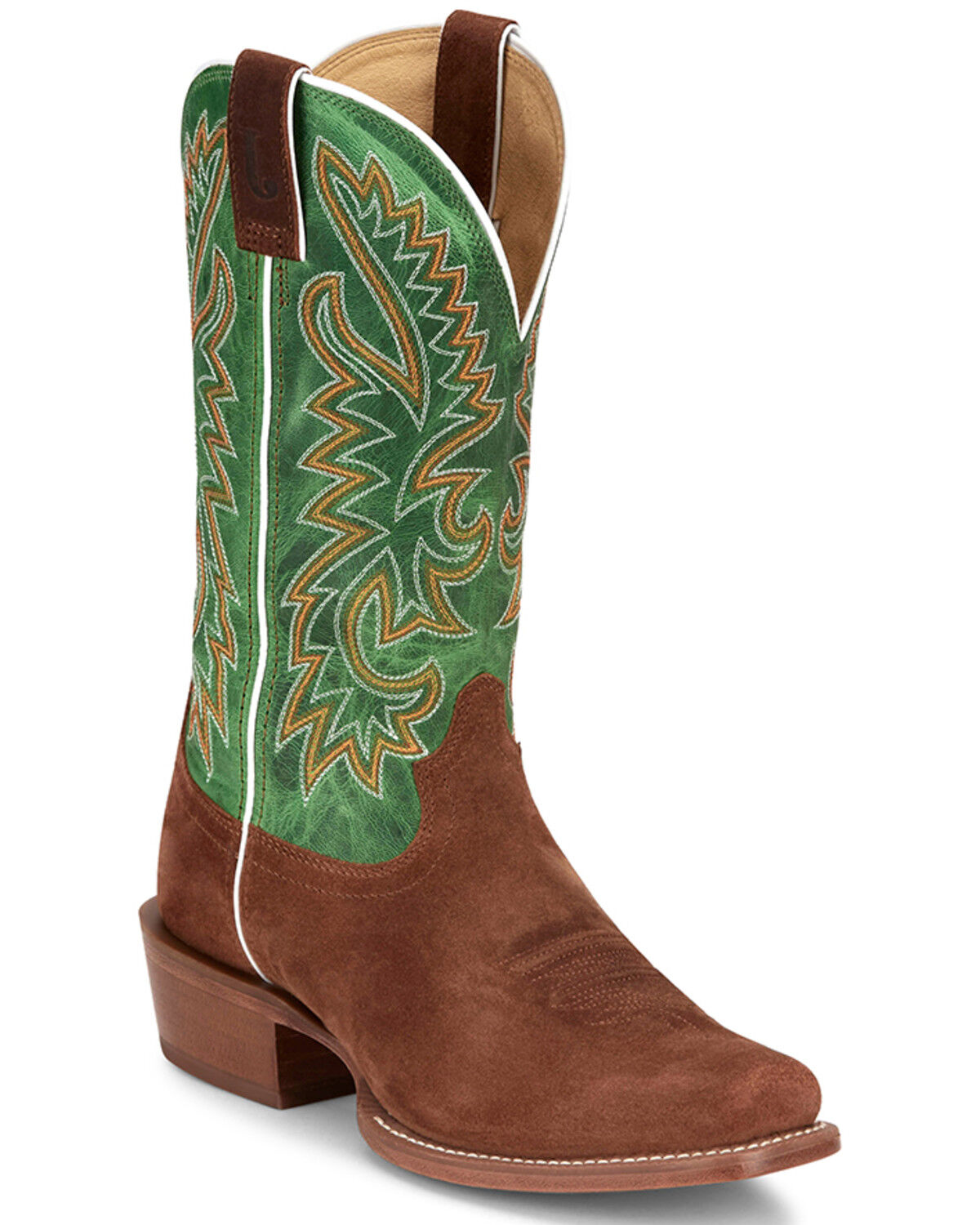 Men's Justin Show Off Tall Western Boots - Square Toe