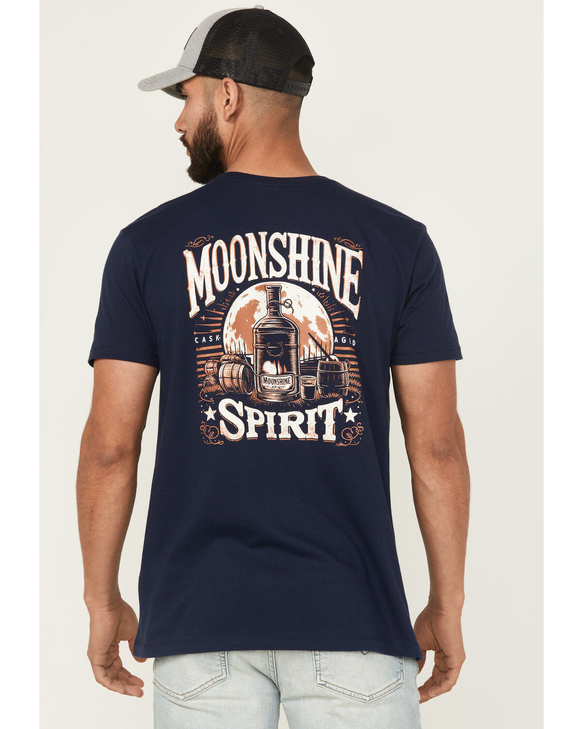 Men's Moonshine Spirit Moonlit Short Sleeve Graphic T-Shirt