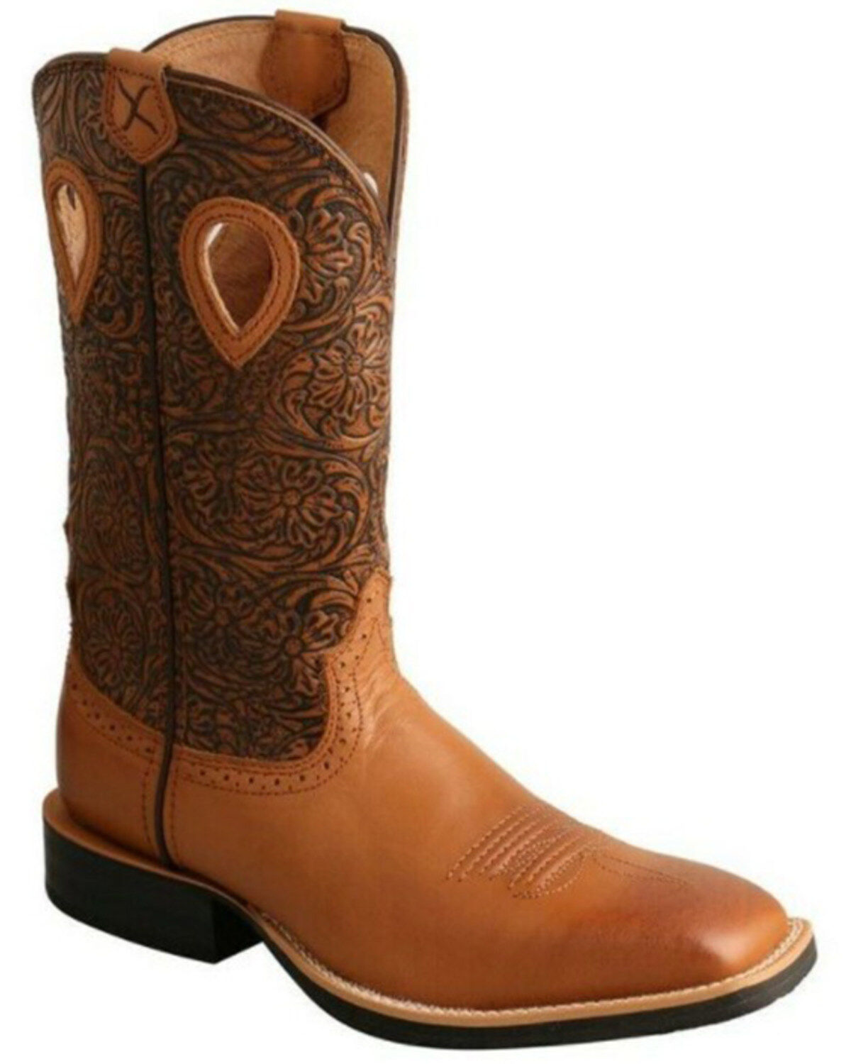 Women's Twisted X Ruff Stock Western Performance Boots - Broad Square