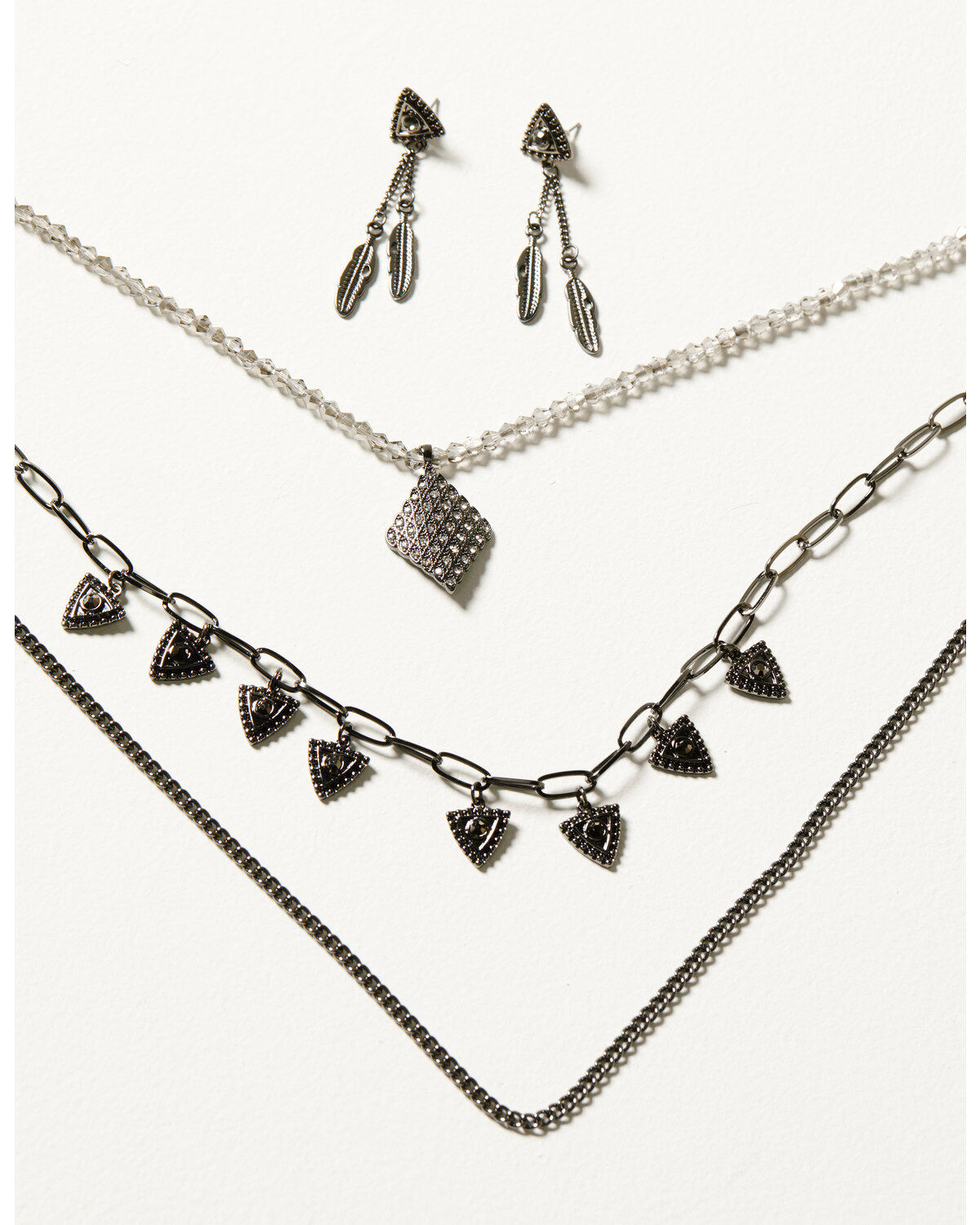 Women's Shyanne Enchanted Forest Diamond Chain Jewelry Set - 2 Piece