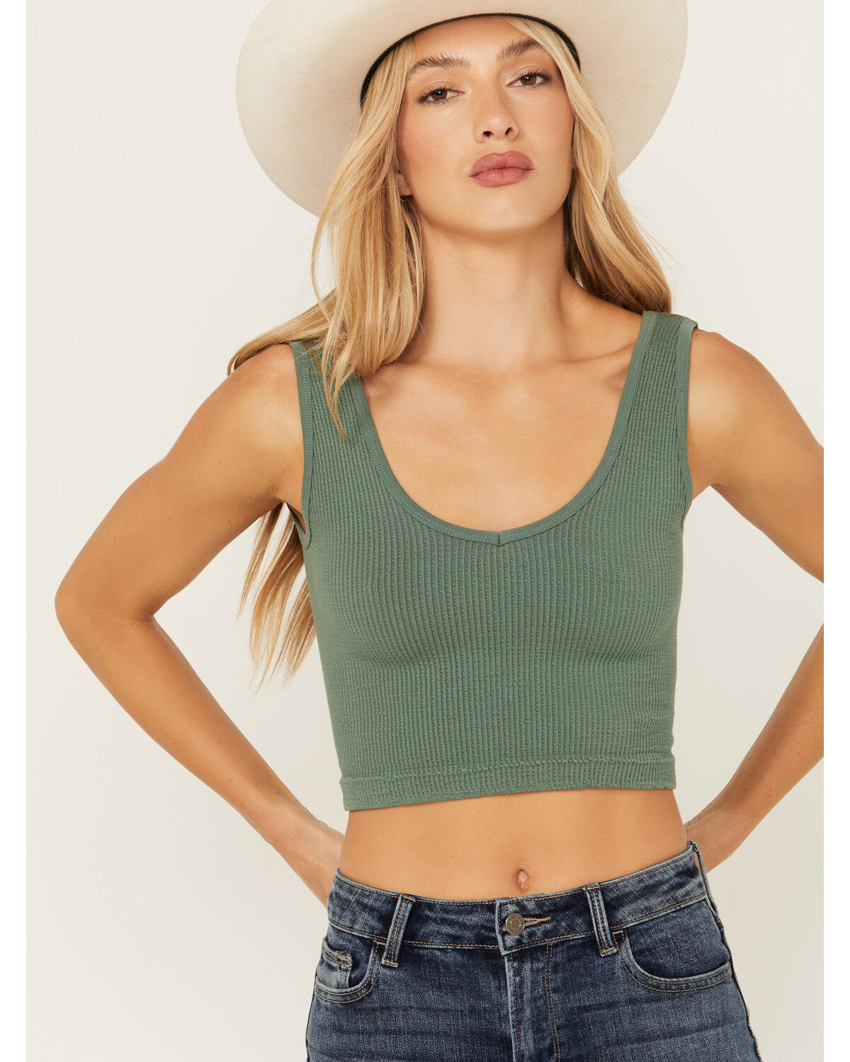 Women's By Together Seamless V Neck Tank Top