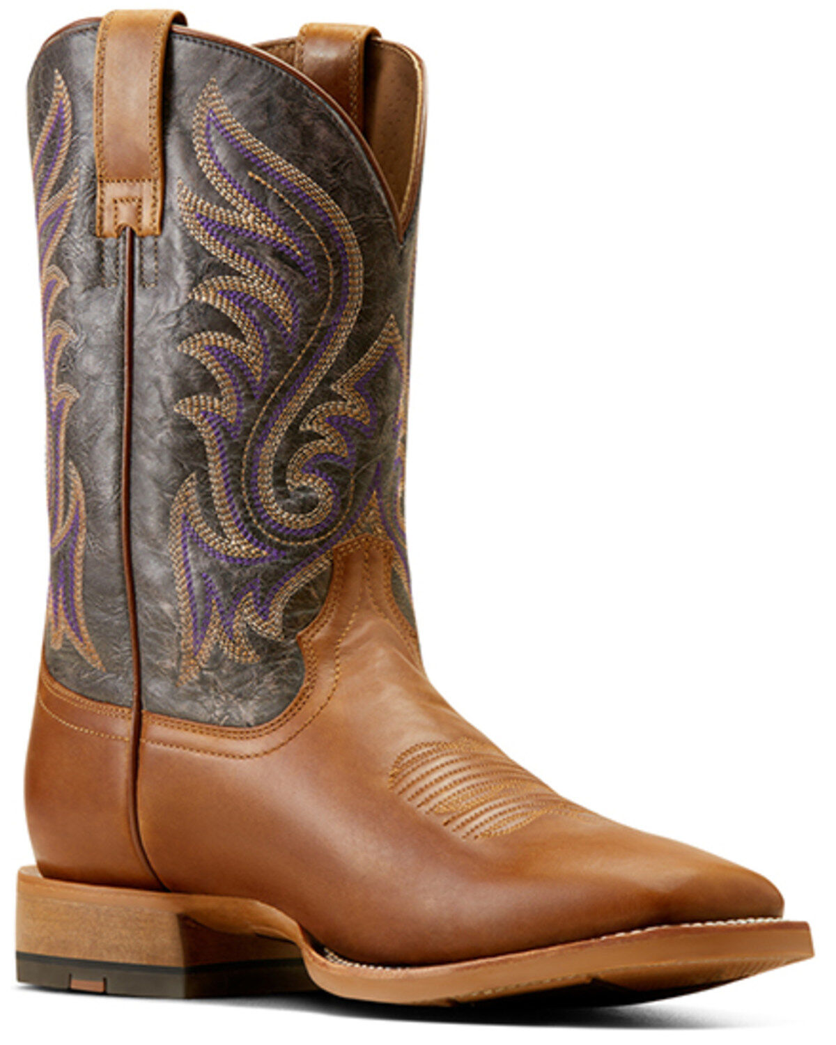 Men's Ariat Cattle Call Performance Western Boots - Broad Square Toe