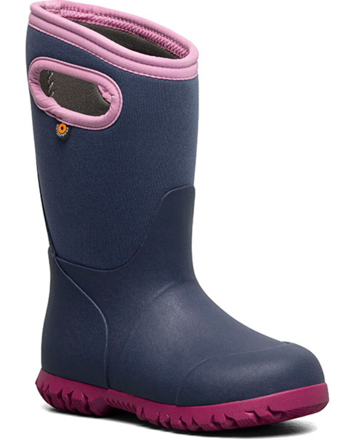 Girls' Bogs York Solid Rubber Boots - Round Toe