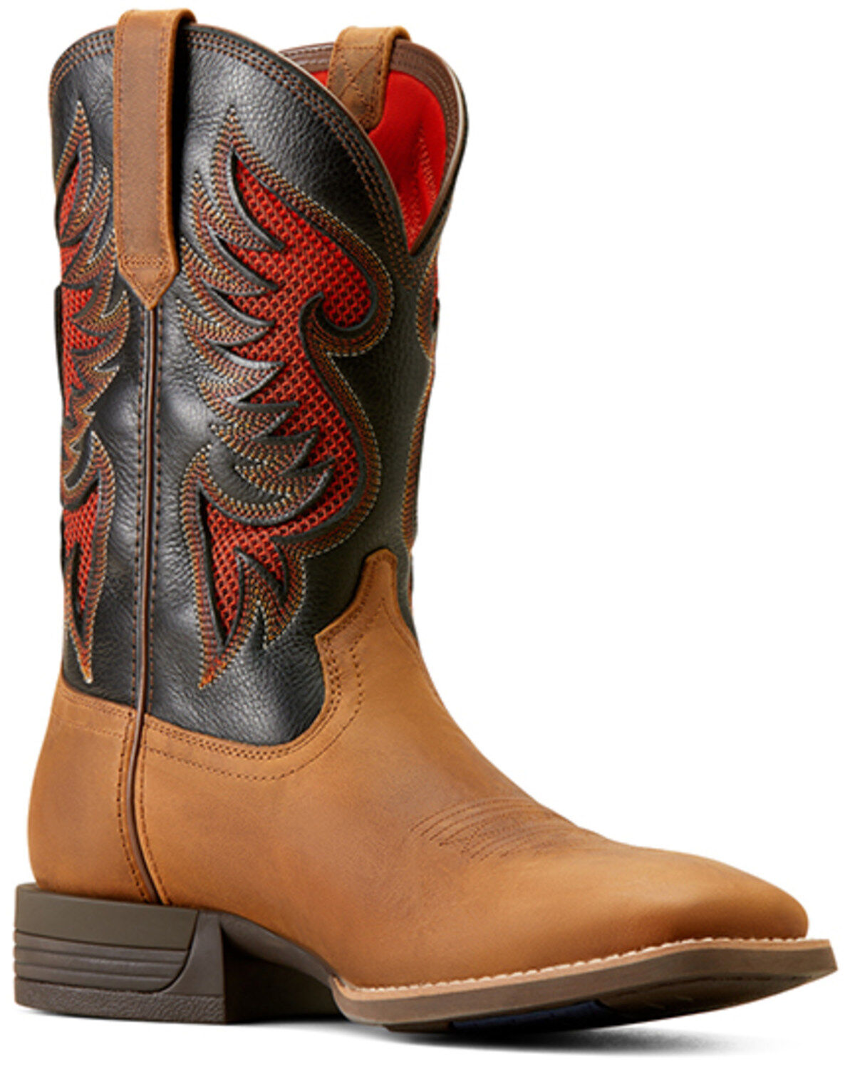 Men's Ariat Cowpuncher VentTek Western Boot - Broad Square Toe