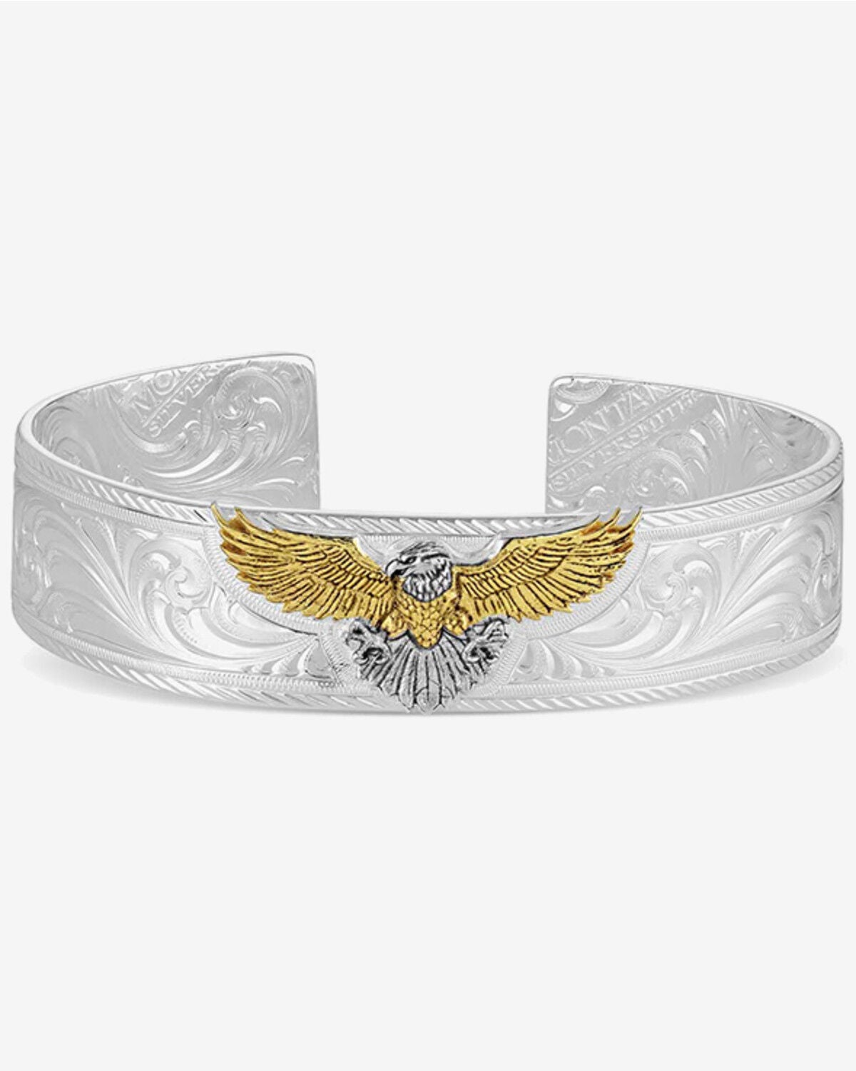 Men's Montana Silversmiths Under Open Skies American Made Cuff Bracele