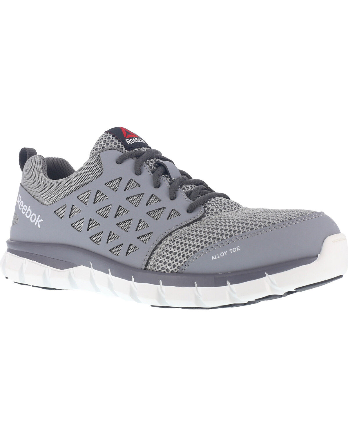 Men's Reebok Mesh Athletic Oxfords - Alloy Toe