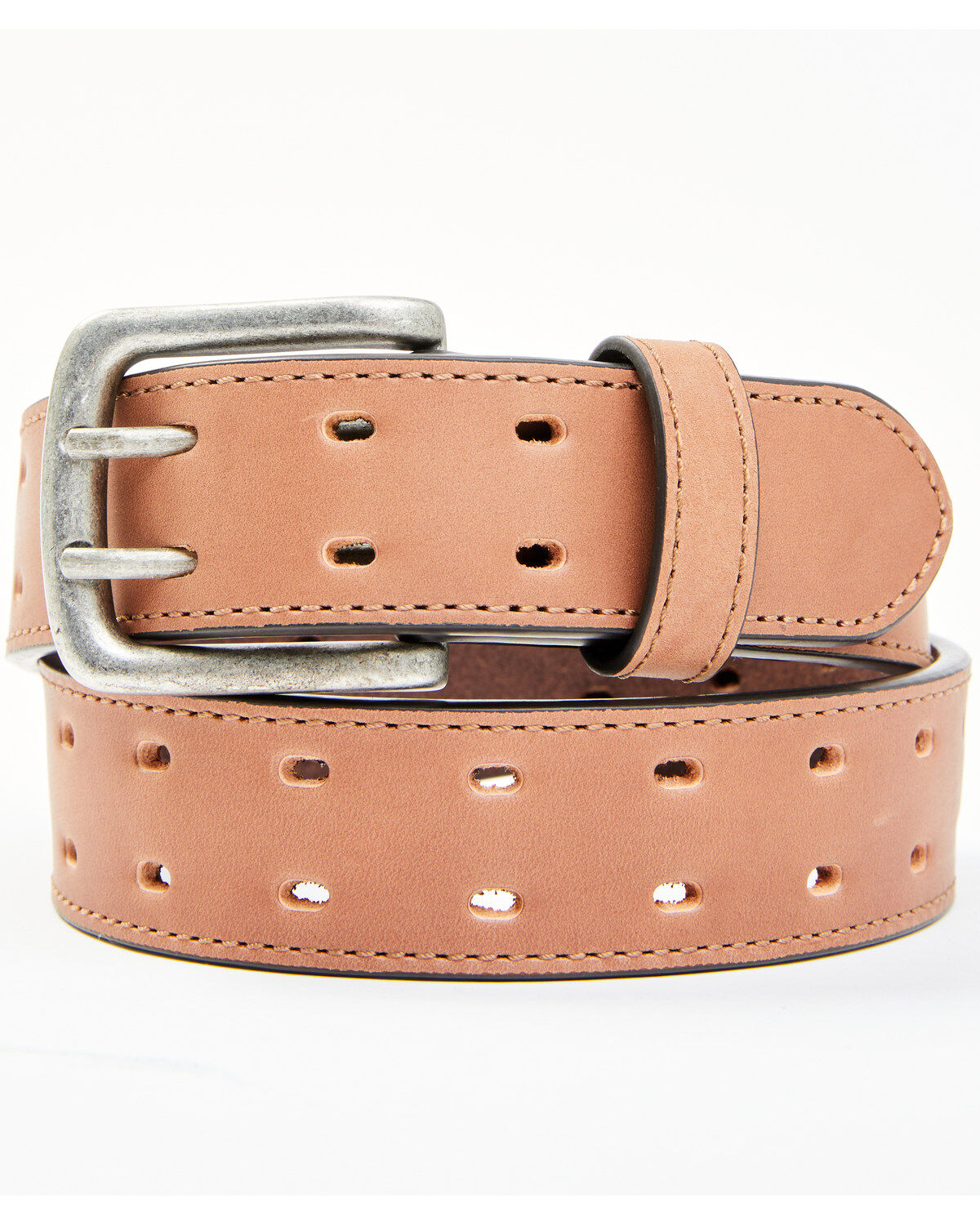 Men's Hawx Perforated Double Prong Work Belt