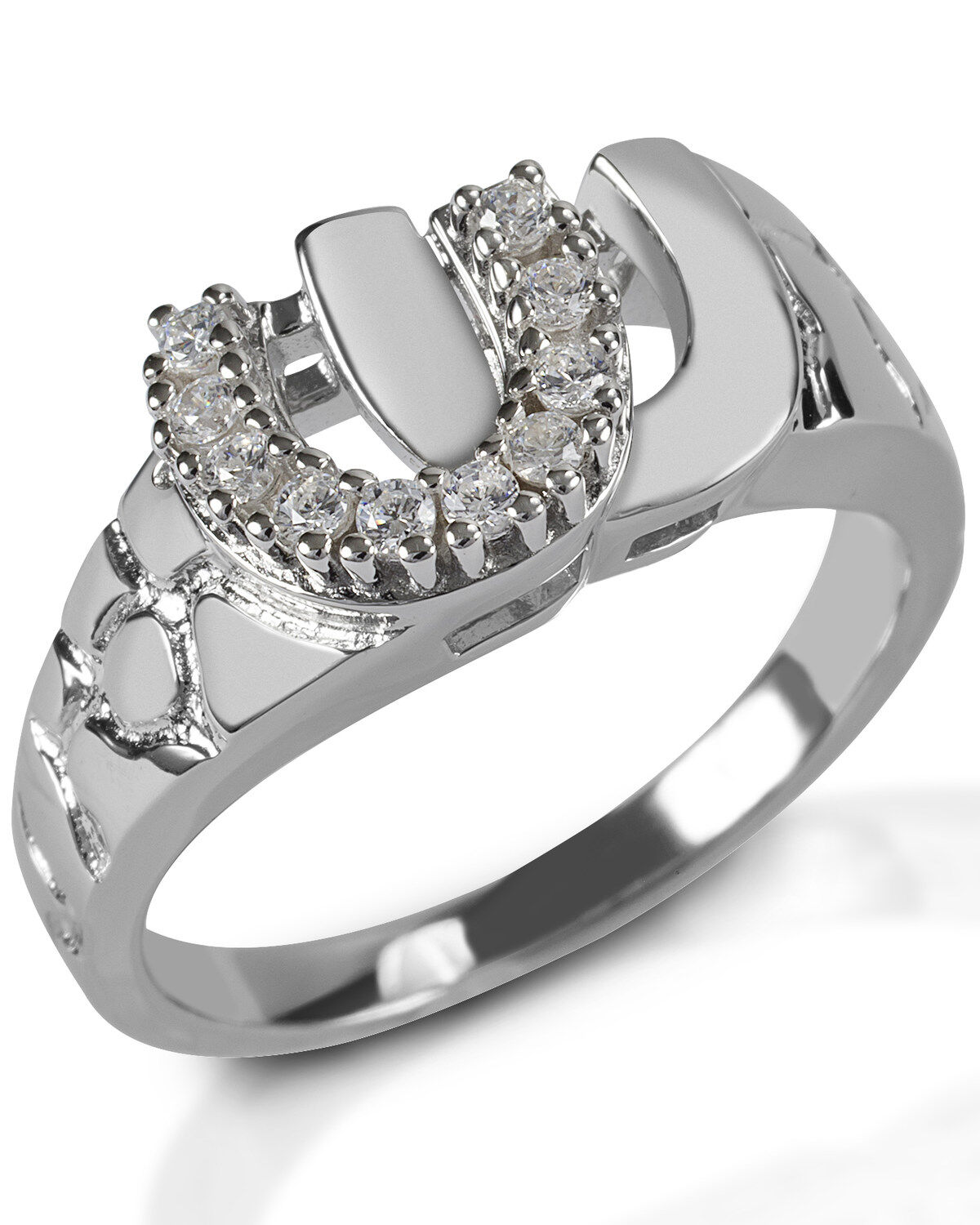 Men's Kelly Herd Double Horseshoe Ring