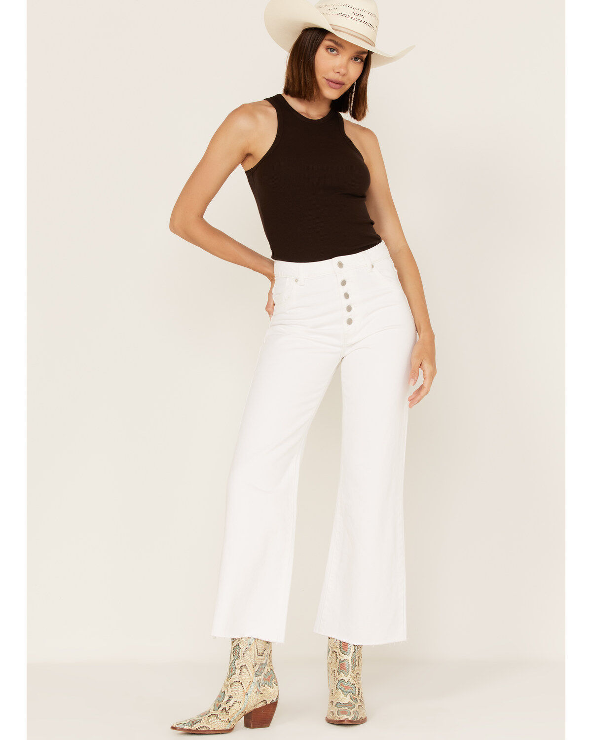Women's Rolla's High Rise Eastcoast Cropped Flare Jeans