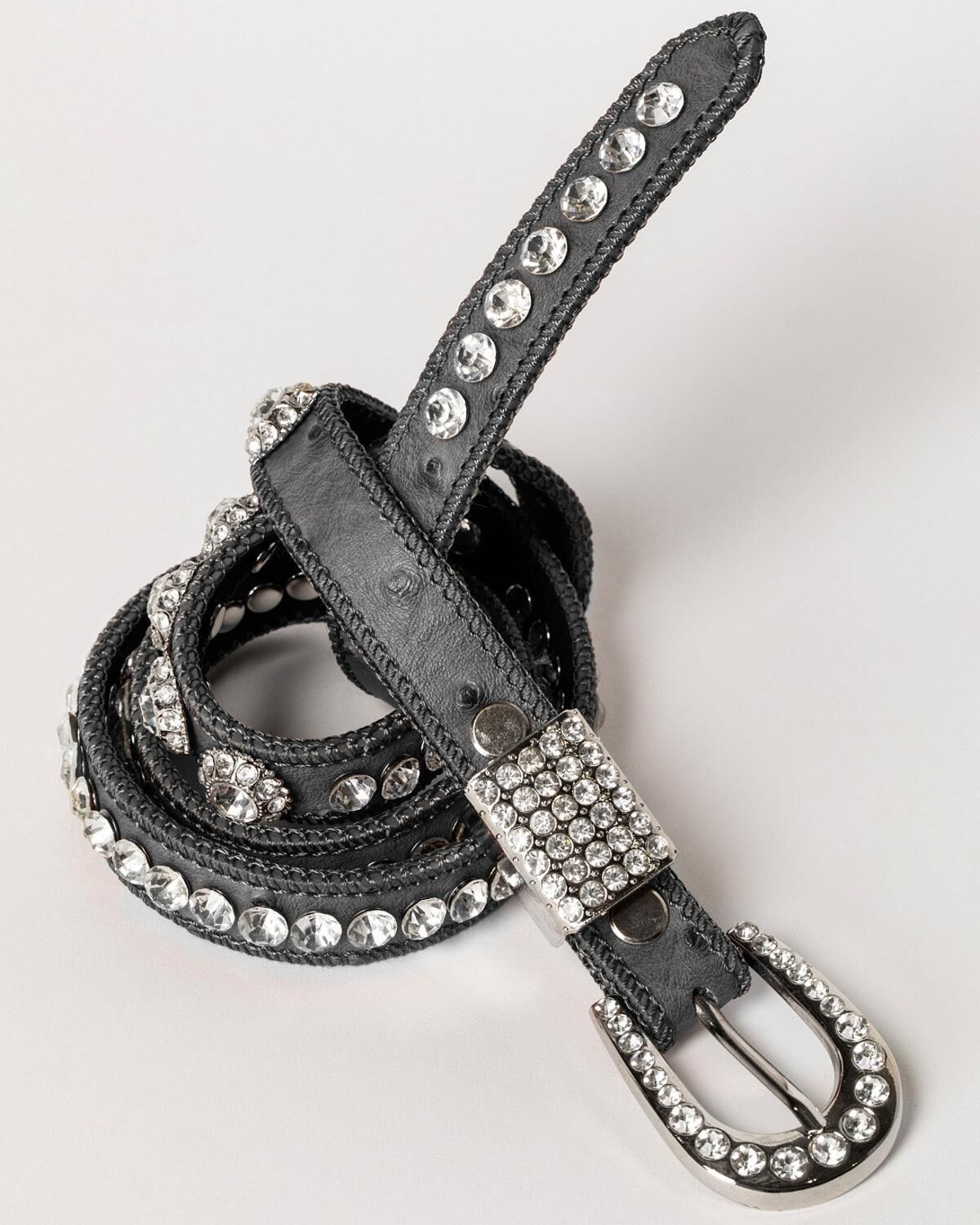 Women's Shyanne Rhinestone Thin Belt