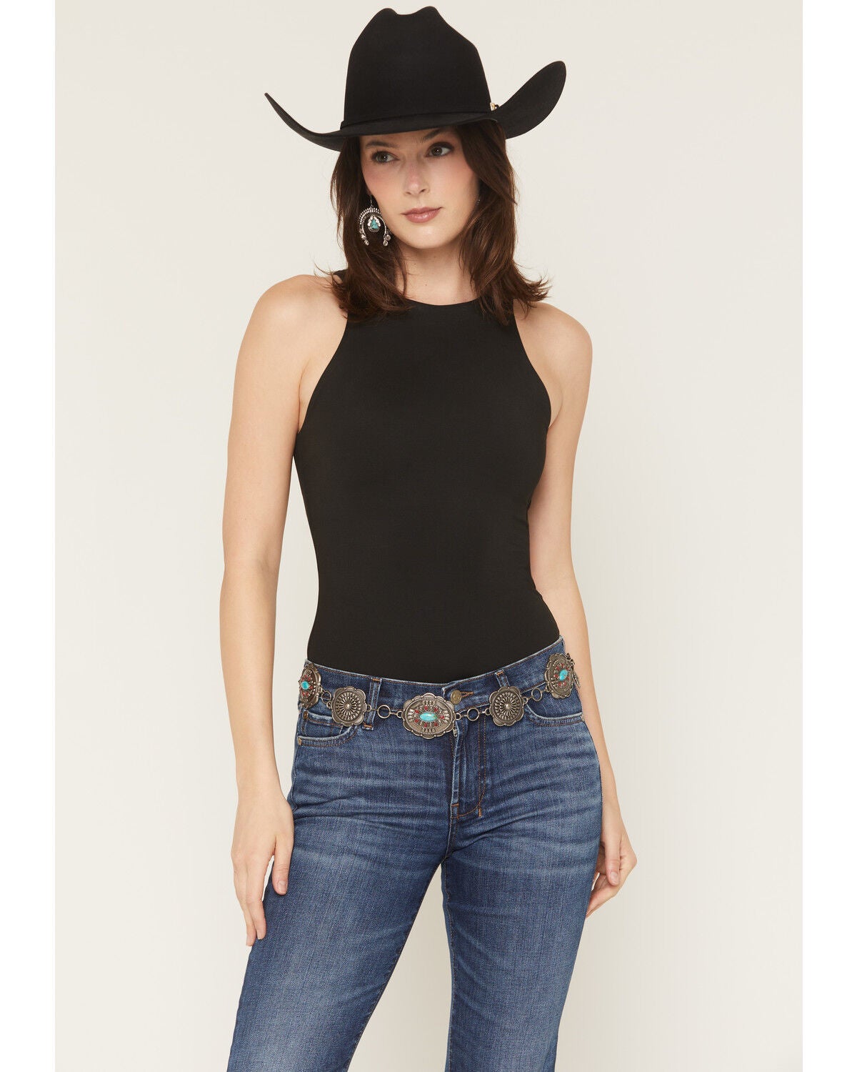 Women's Shyanne Elsa Concho Chain Belt