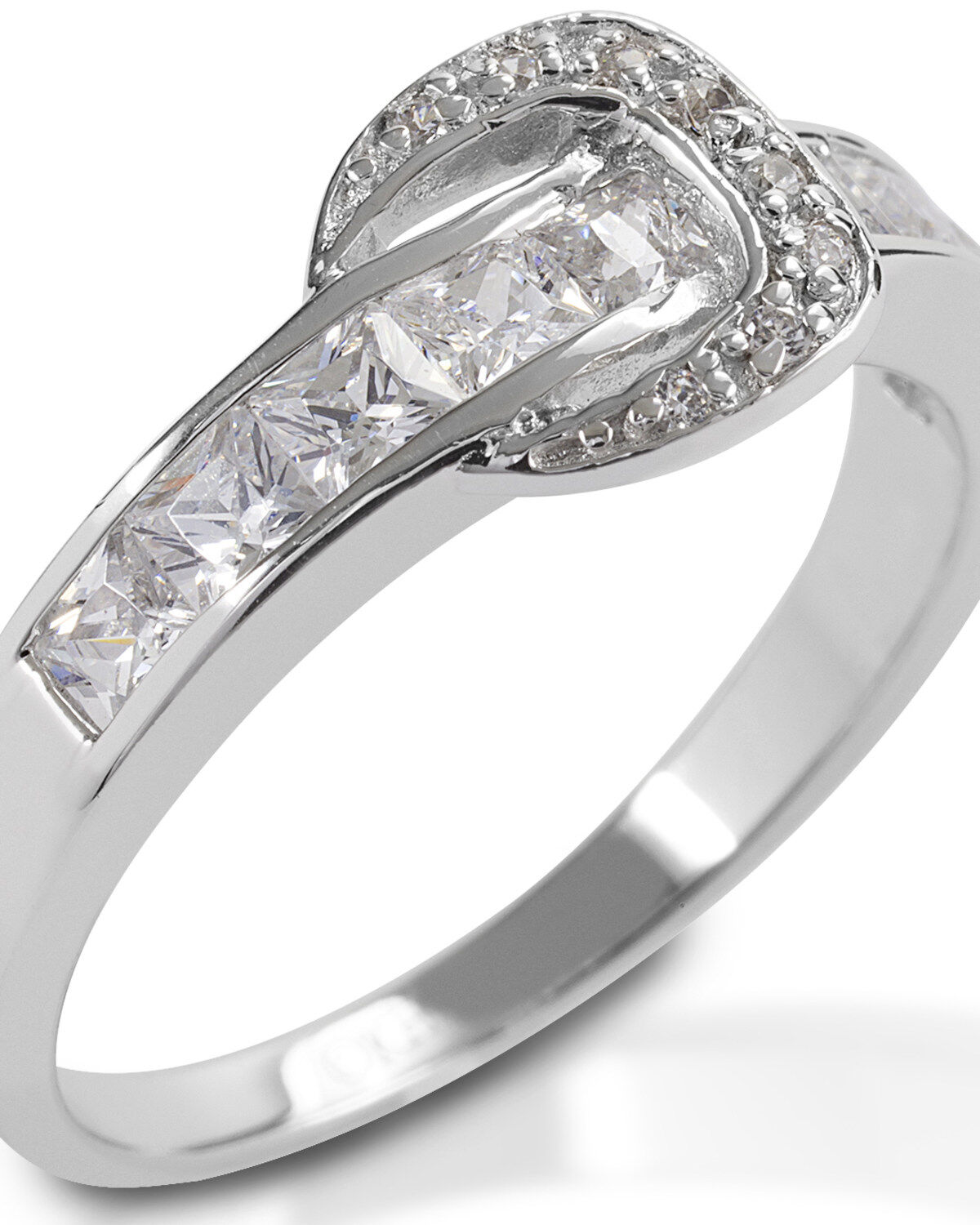 Women's Kelly Herd Contemporary Buckle Ring