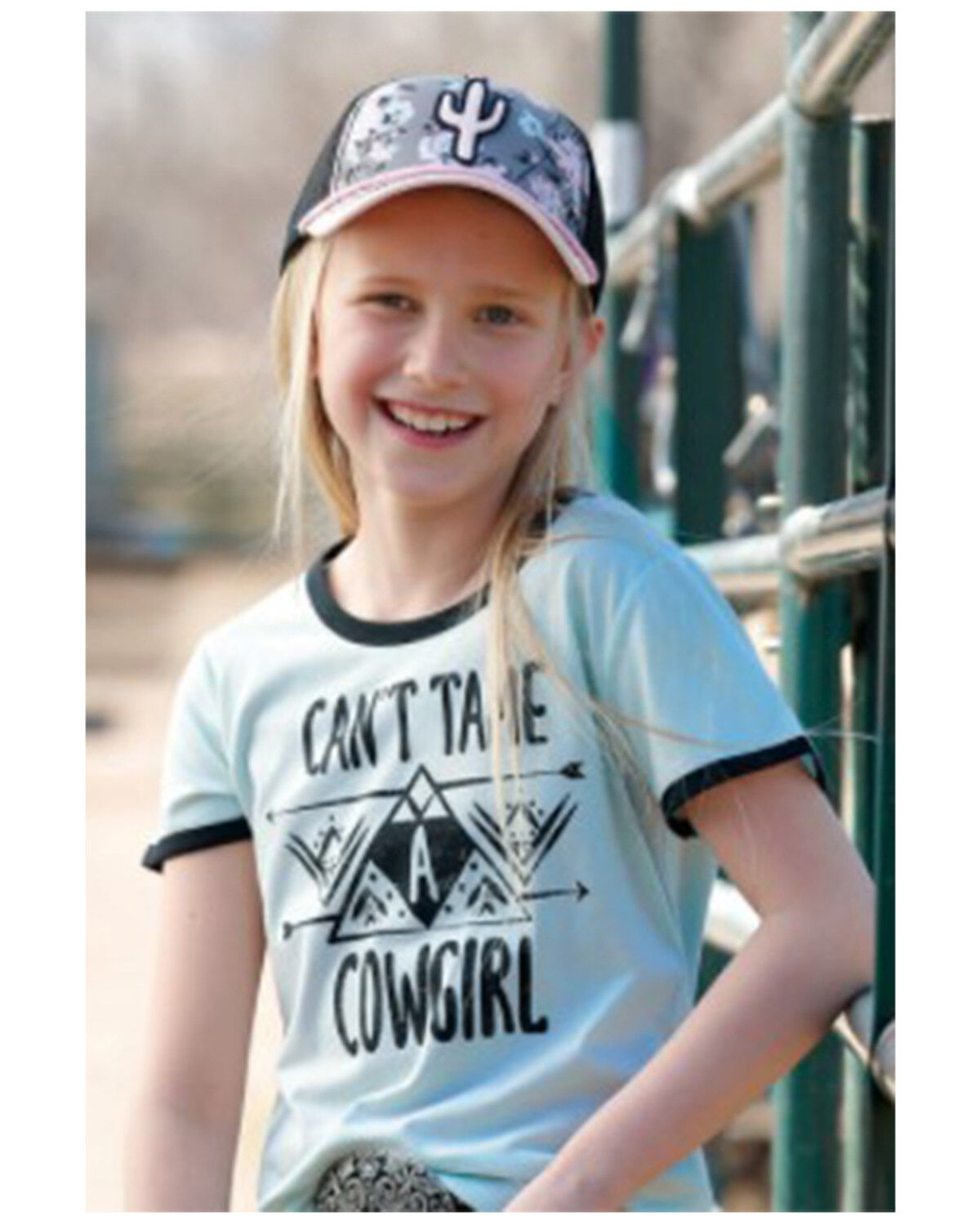 Girls' Cruel Girl Cactus Ball Cap
