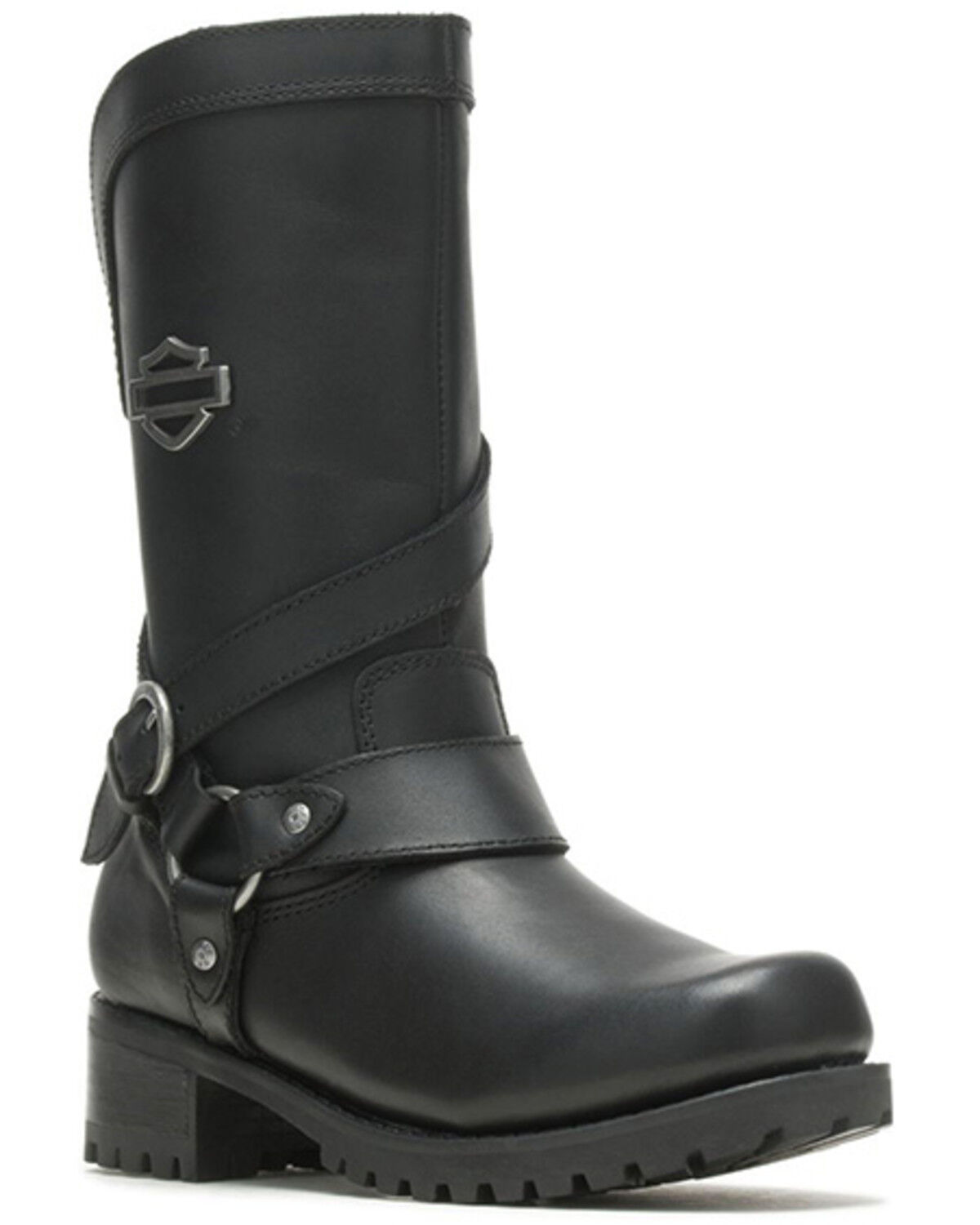 Women's Harley Davidson 9.5" Amber Motorcycle Boots - Round Toe