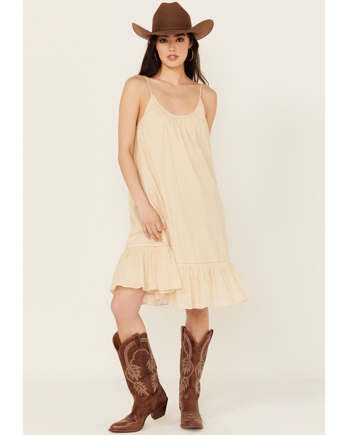 Women's Cleo + Wolf Beatrice Solid Sleeveless Midi Dress