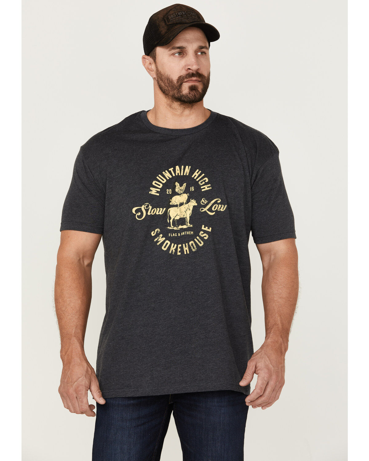 Men's Flag & Anthem Mountain High Smokehouse Graphic T-Shirt