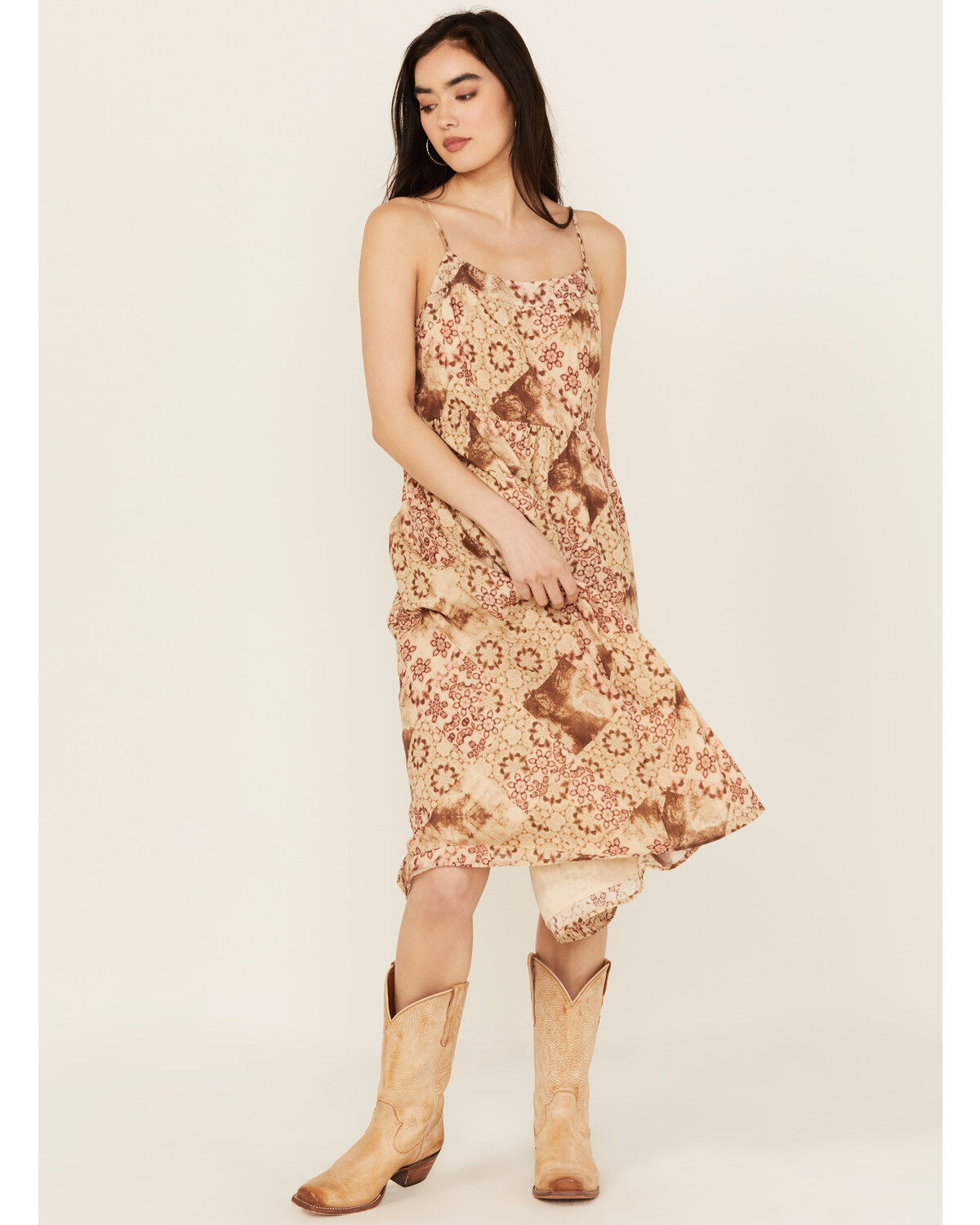 Women's Cleo + Wolf Beatrice Printed Sleeveless Maxi Dress