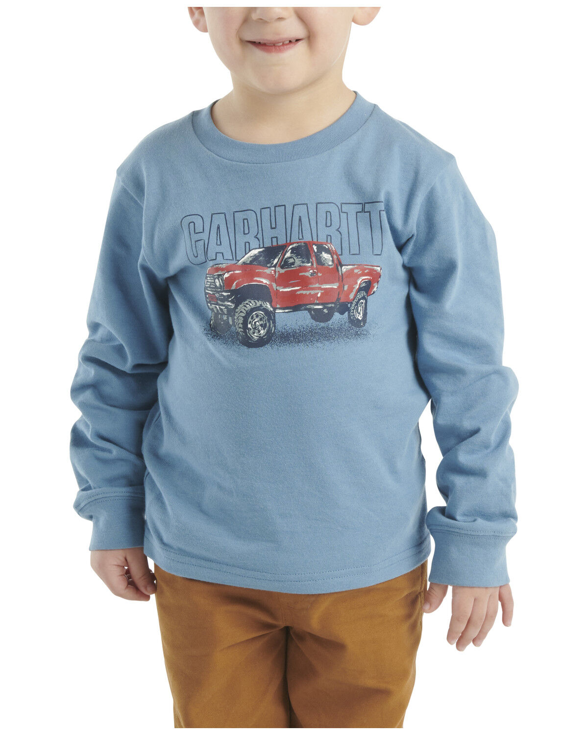Boys' Carhartt Toddler Truck Long Sleeve Graphic T-Shirt