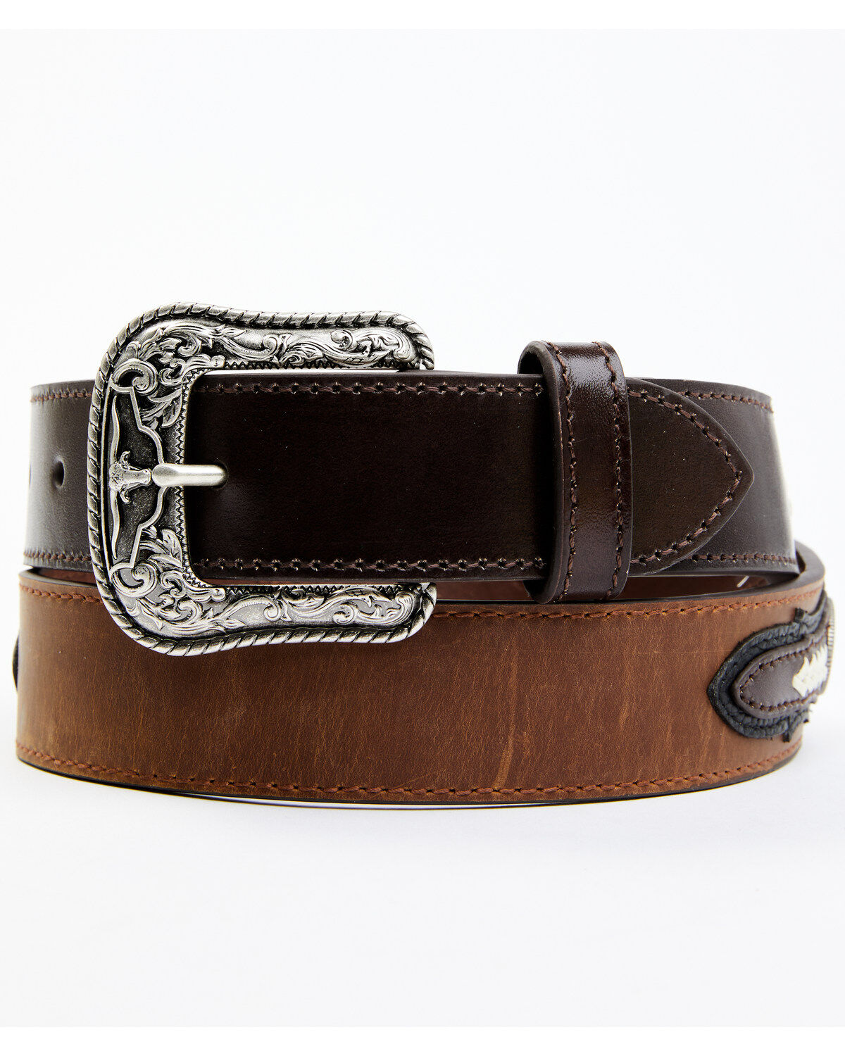 Men's Cody James Praying Cowboy Concho Belt