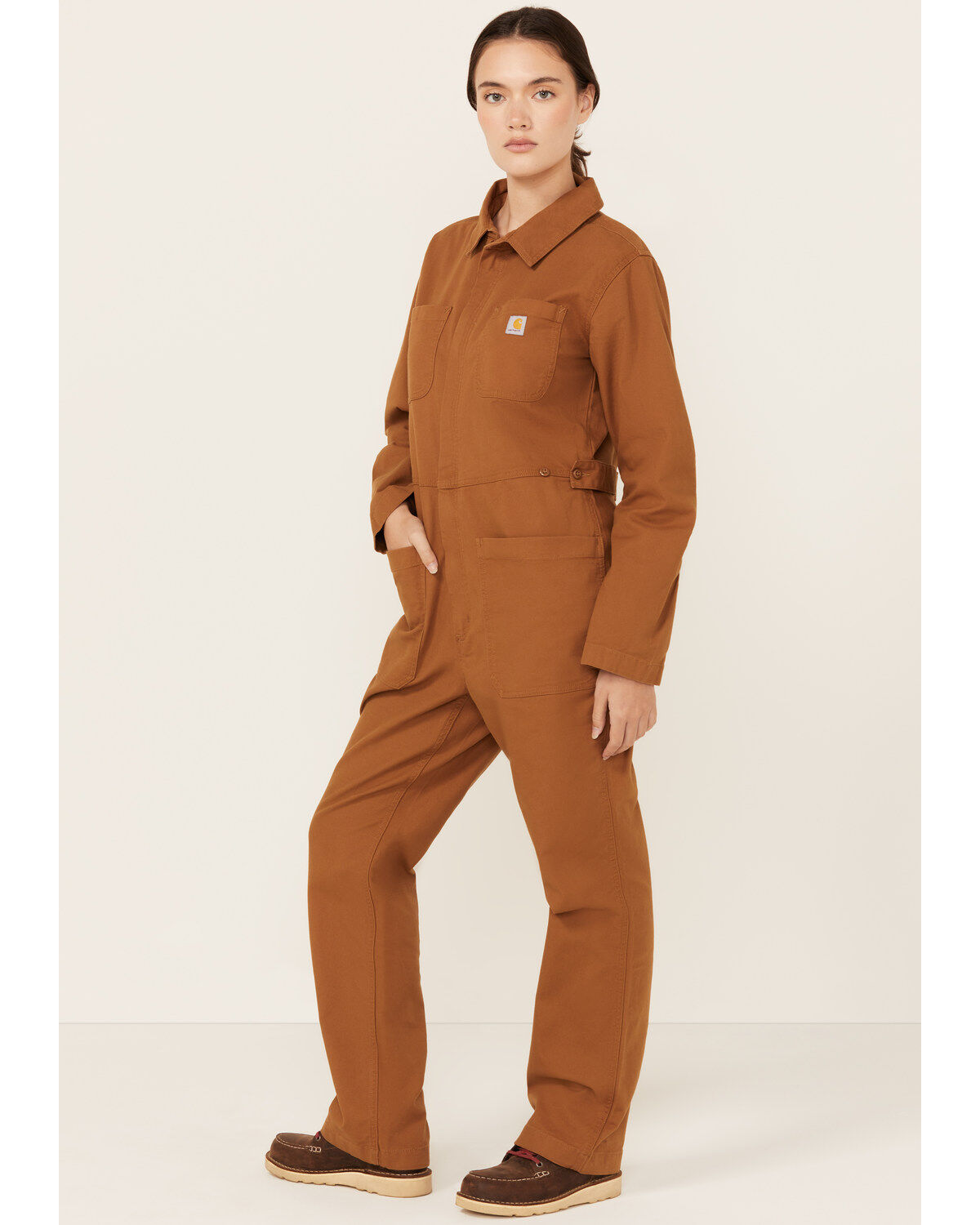 Women's Carhartt Rugged Flex Relaxed Fit Canvas Coveralls
