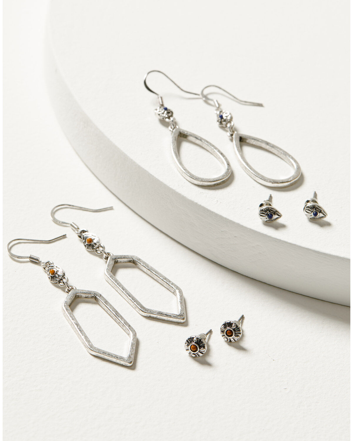 Women's Shyanne Monument Valley 4-Piece Drop & Stud Earrings Set