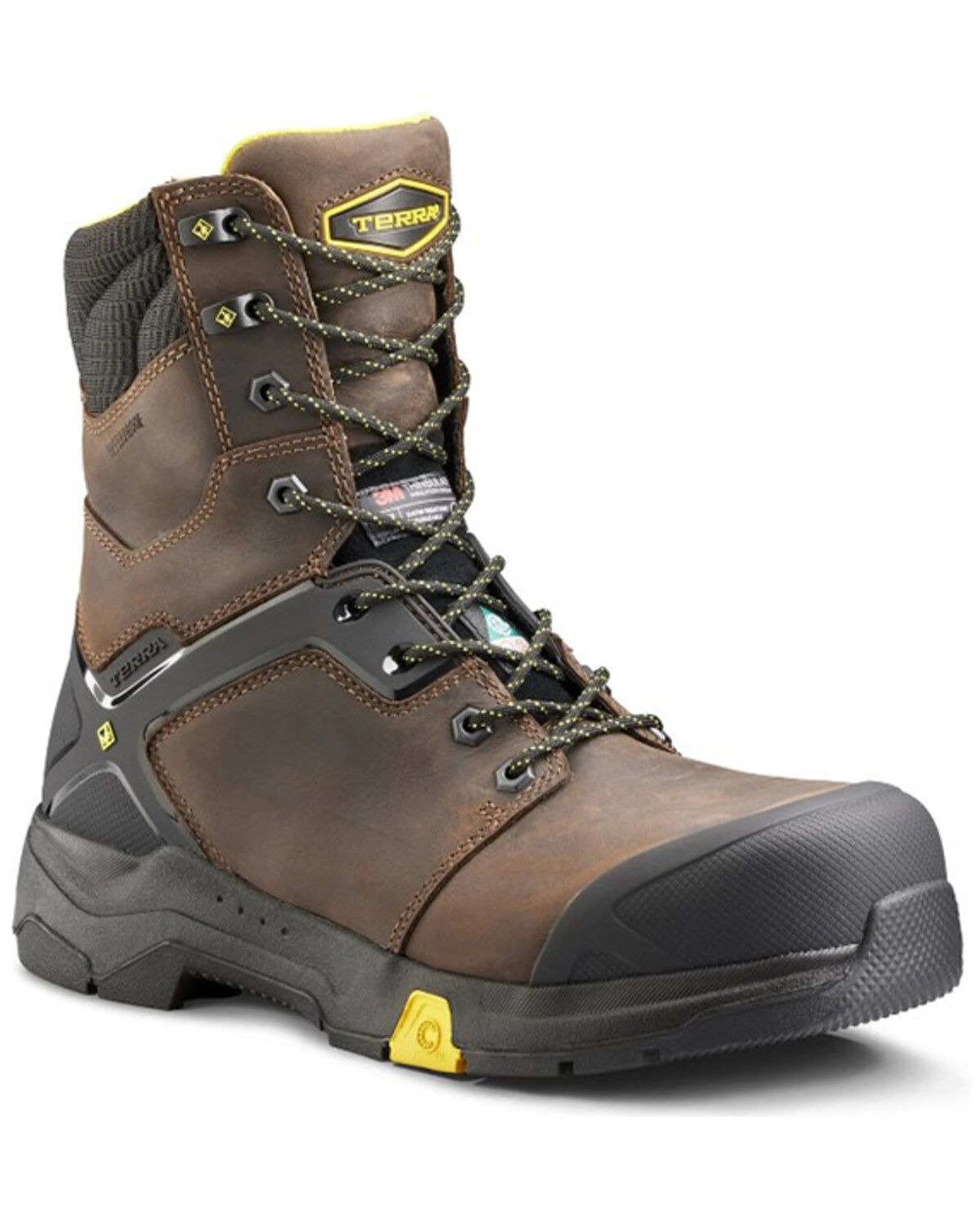 Men's Kodiak 8" Carbine Waterproof Work Boots - Composite Toe
