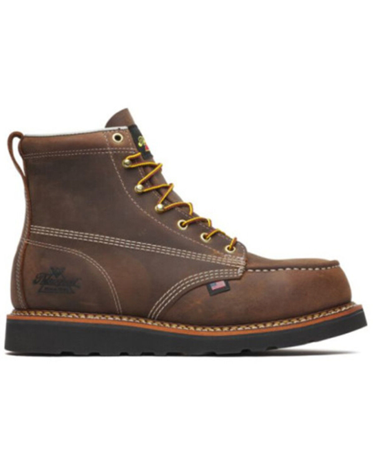 Men's Thorogood 6" Moc Wedge Work Boots - Steel Toe