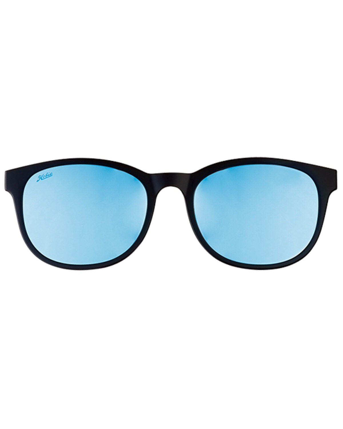 Hobie Bells Satin Black & Cobalt Mirror PC Polarized Lenses Clip