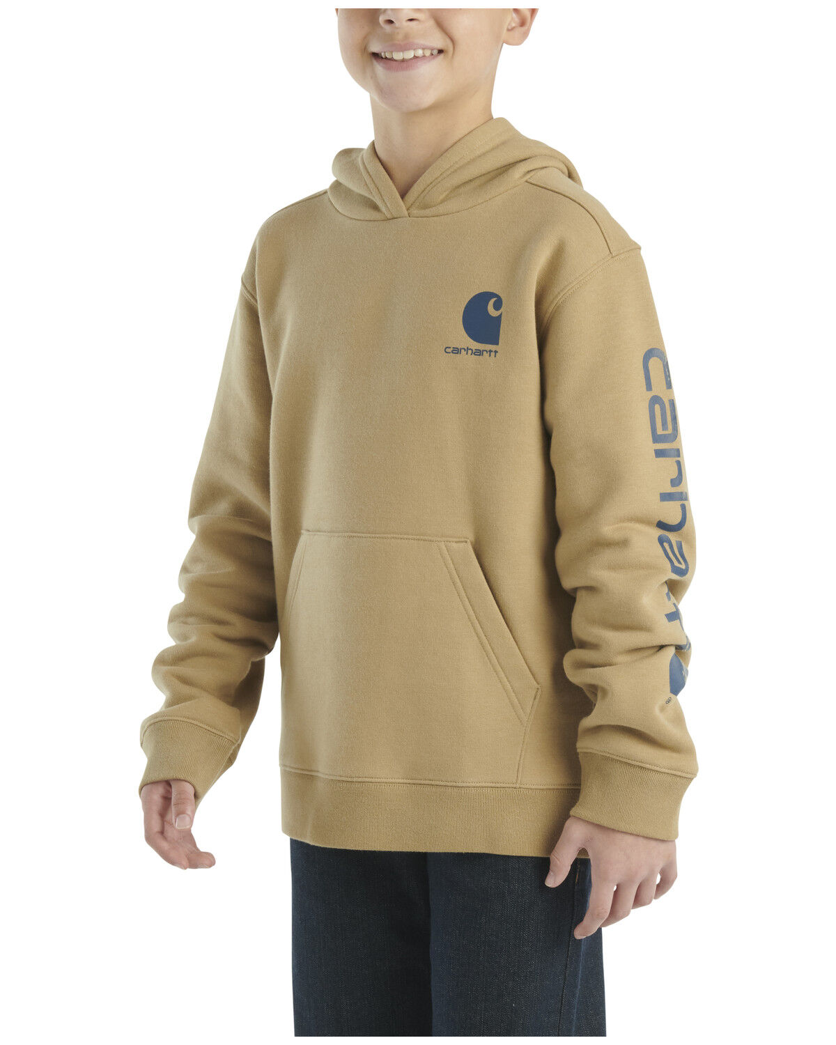 Boys' Carhartt Logo Hooded Sweatshirt