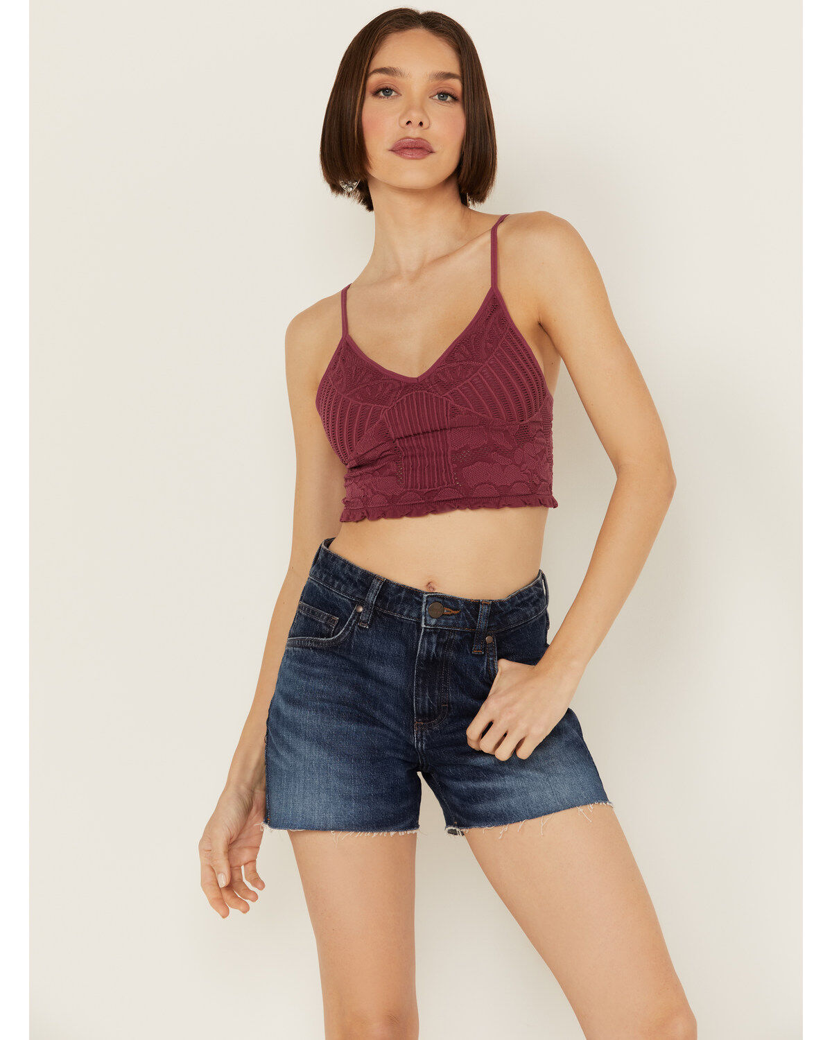 Women's Fornia Seamless Floral Bralette