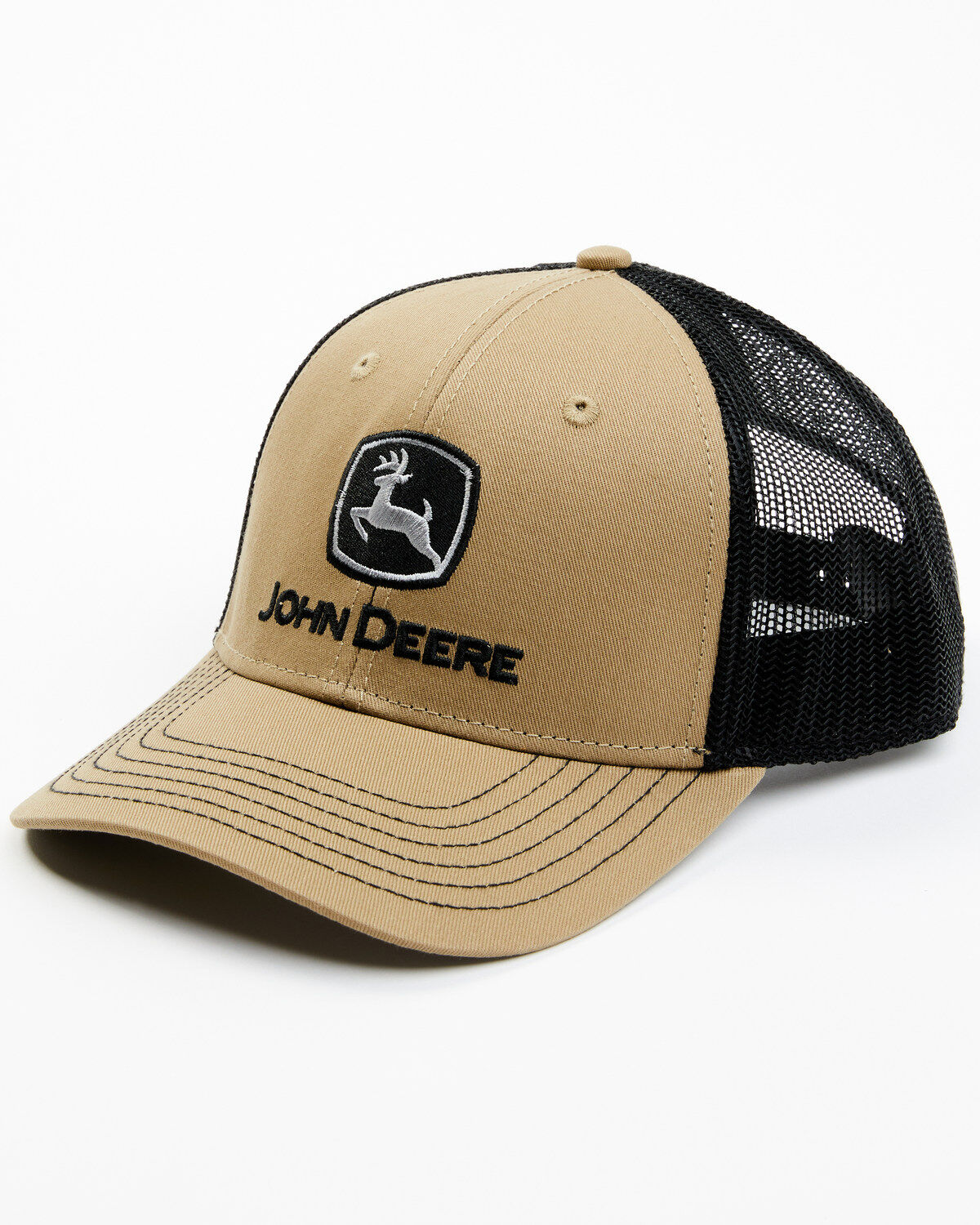 Men's John Deere Elk Patch Mesh Back Ball Cap