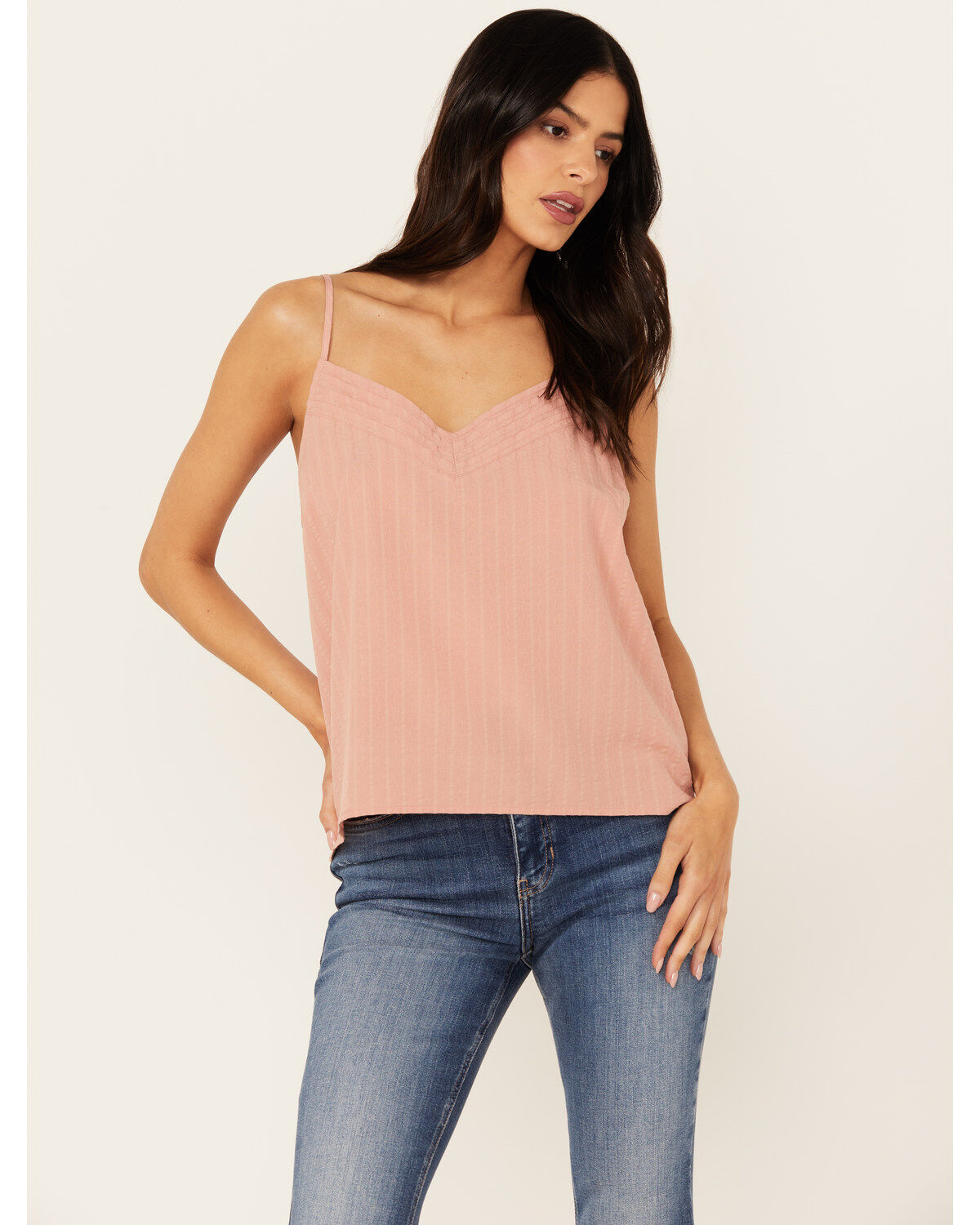 Women's Cleo + Wolf Barbara Solid Printed Sleeveless Cami