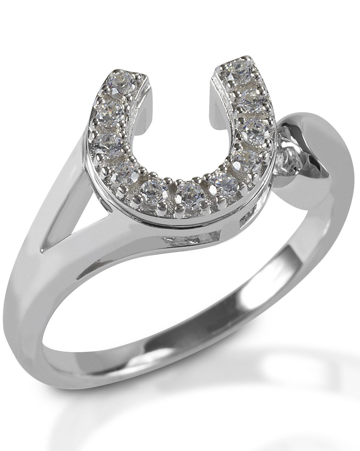 Women's Kelly Herd Offset Horseshoe Ring