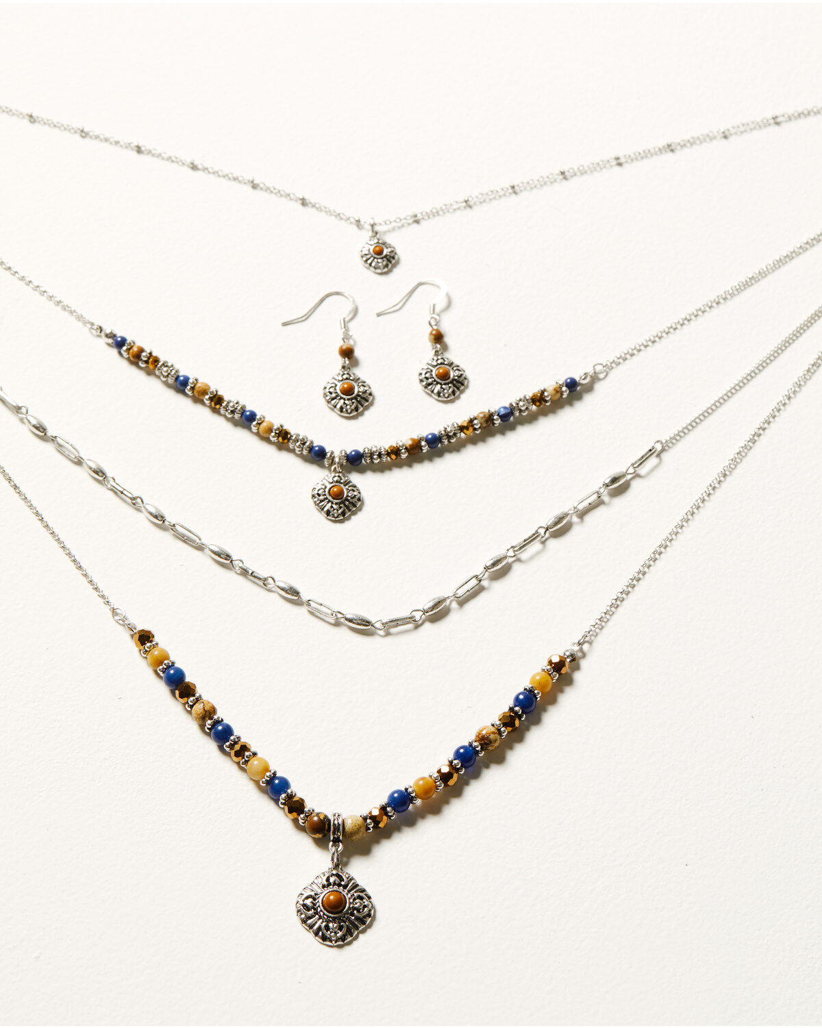 Women's Shyanne Monument Valley Multi-Strand Jewelry Set - 2 Piece