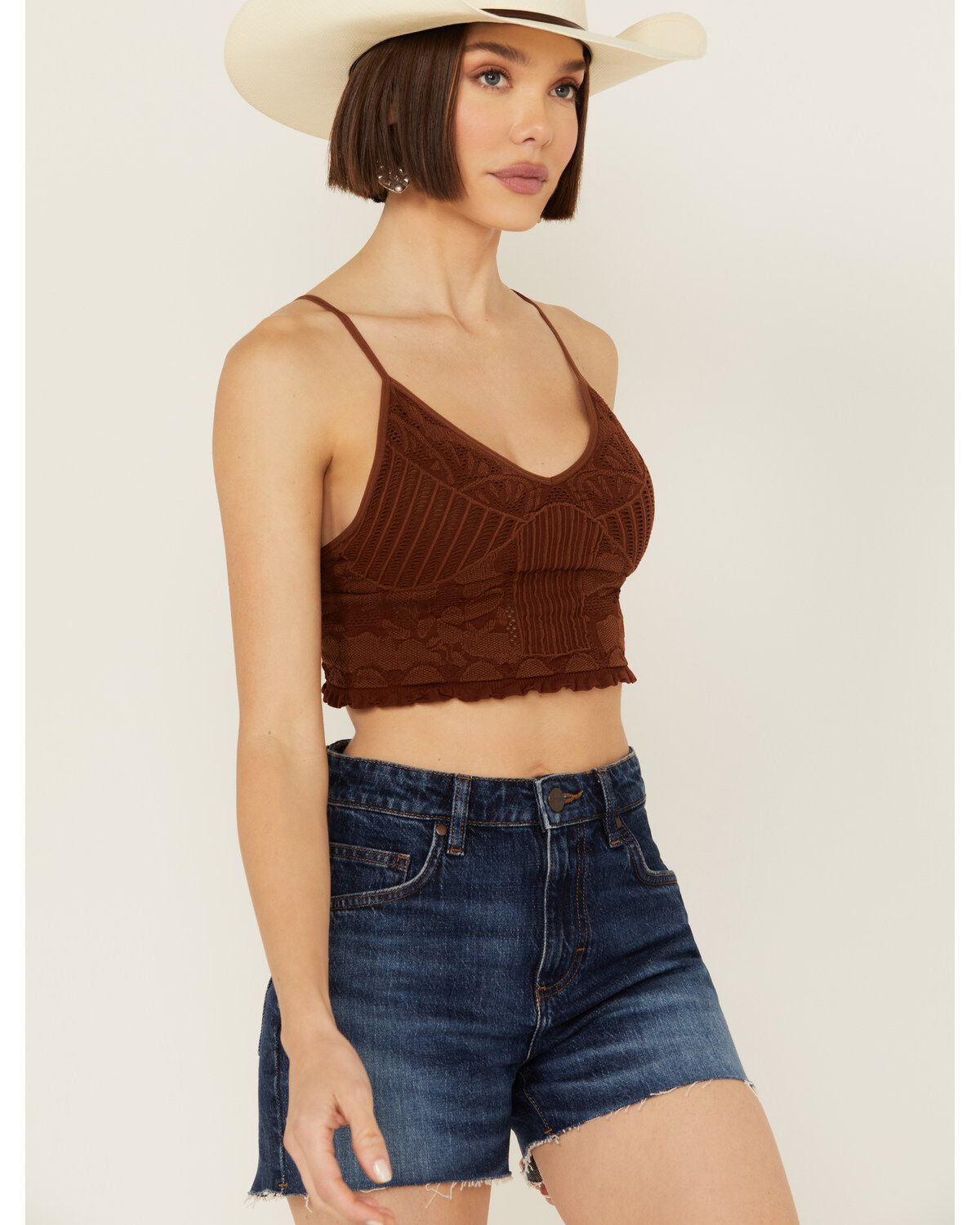 Women's Fornia Seamless Floral Bralette