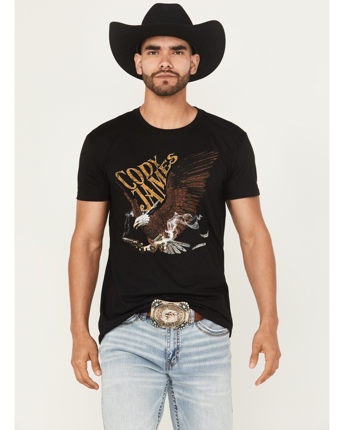 Men's Cody James Guns Blazin Short Sleeve Graphic T-Shirt